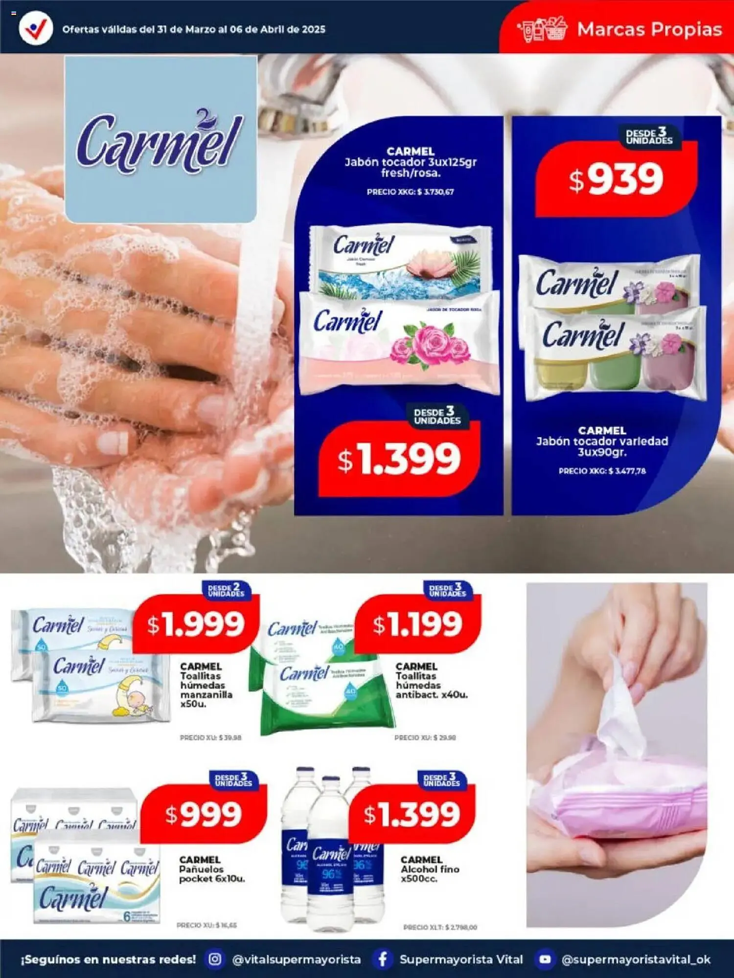 Ofertas de Catálogo Supermayorista Vital 31 de marzo al 6 de abril 2025 - Página 6 del catálogo