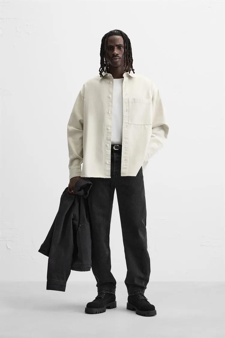 CAMISA DENIM BOLSILLO