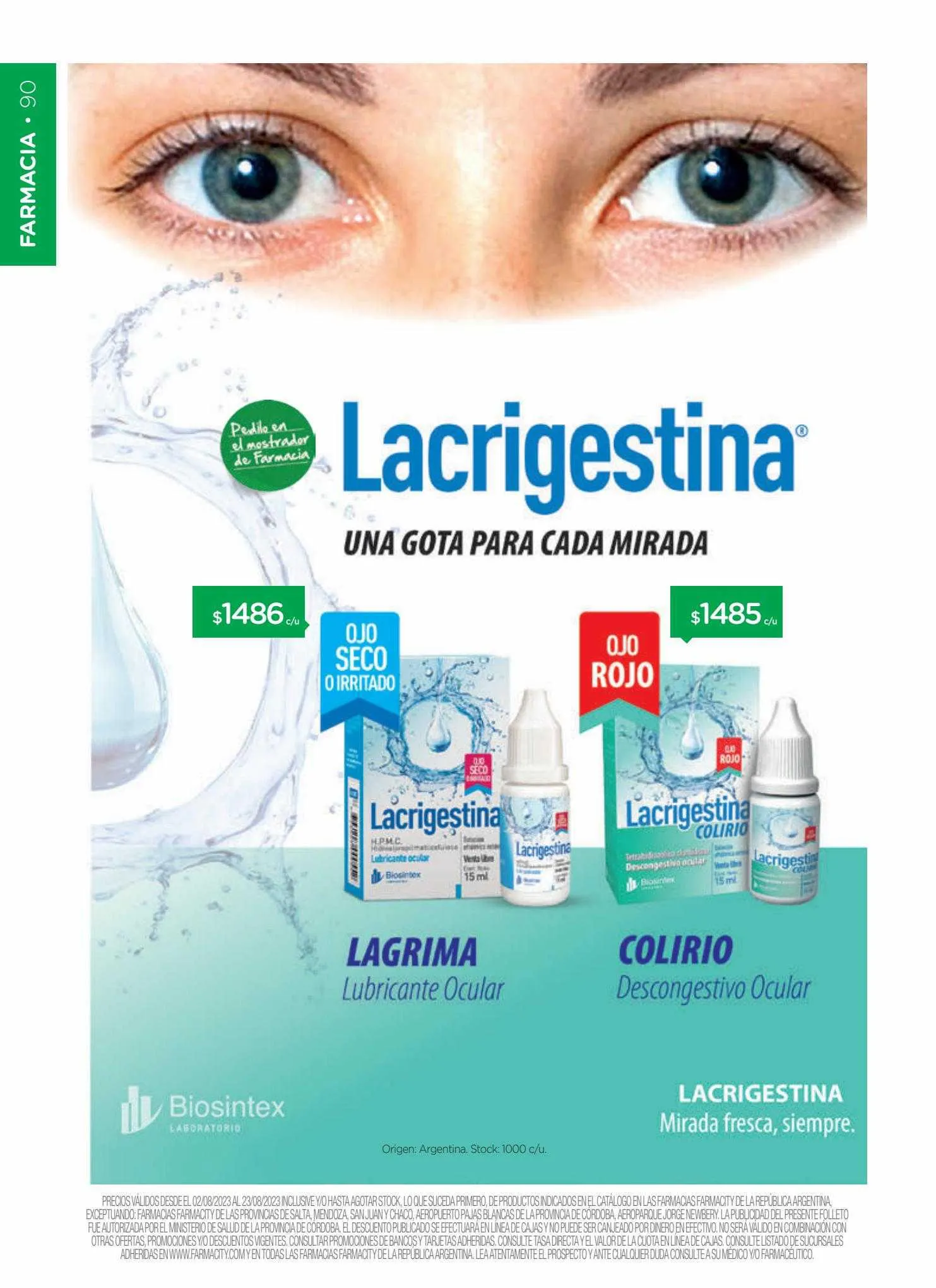 Ofertas de Catálogo Farmacity 1 de junio al 30 de septiembre 2023 - Página 90 del catálogo