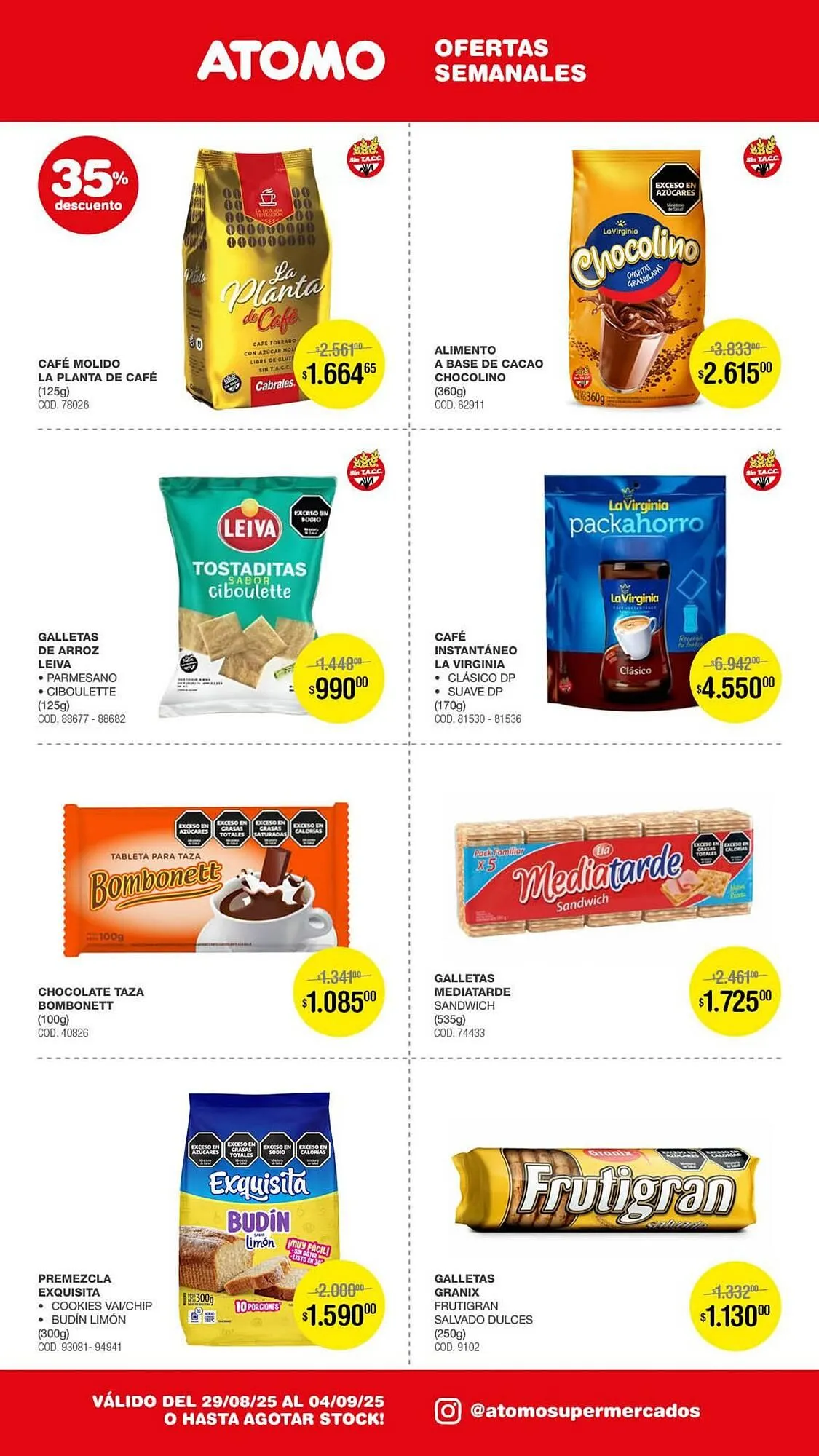 Ofertas de Catálogo Atomo Conviene 29 de agosto al 4 de septiembre 2025 - Página 6 del catálogo