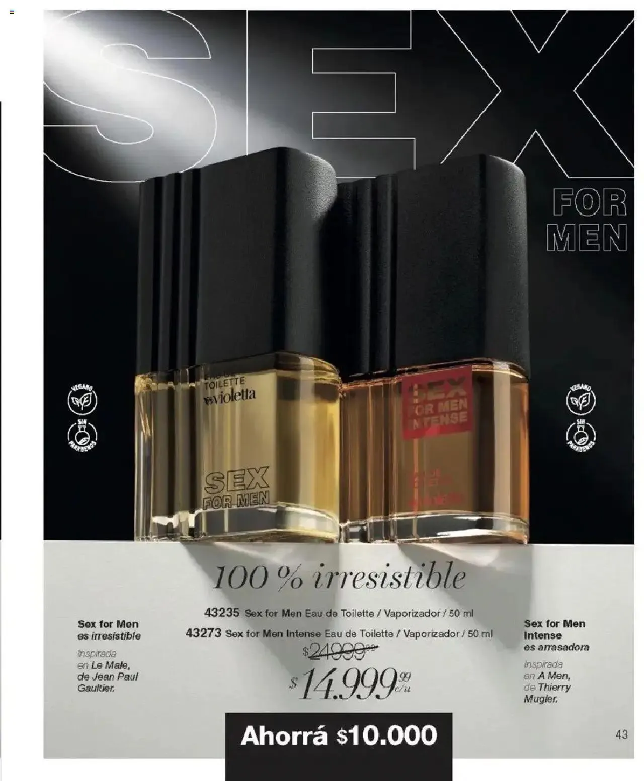 Ofertas de Violetta catálogo 3 de julio al 31 de diciembre 2024 - Página 43 del catálogo