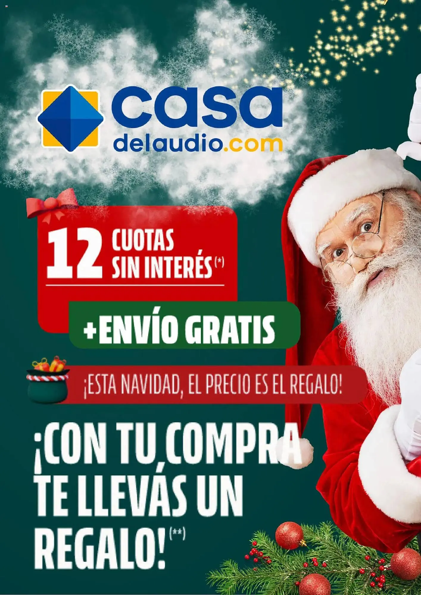 Ofertas de Catálogo Casa del Audio 8 de diciembre al 6 de enero 2026 - Página 1 del catálogo