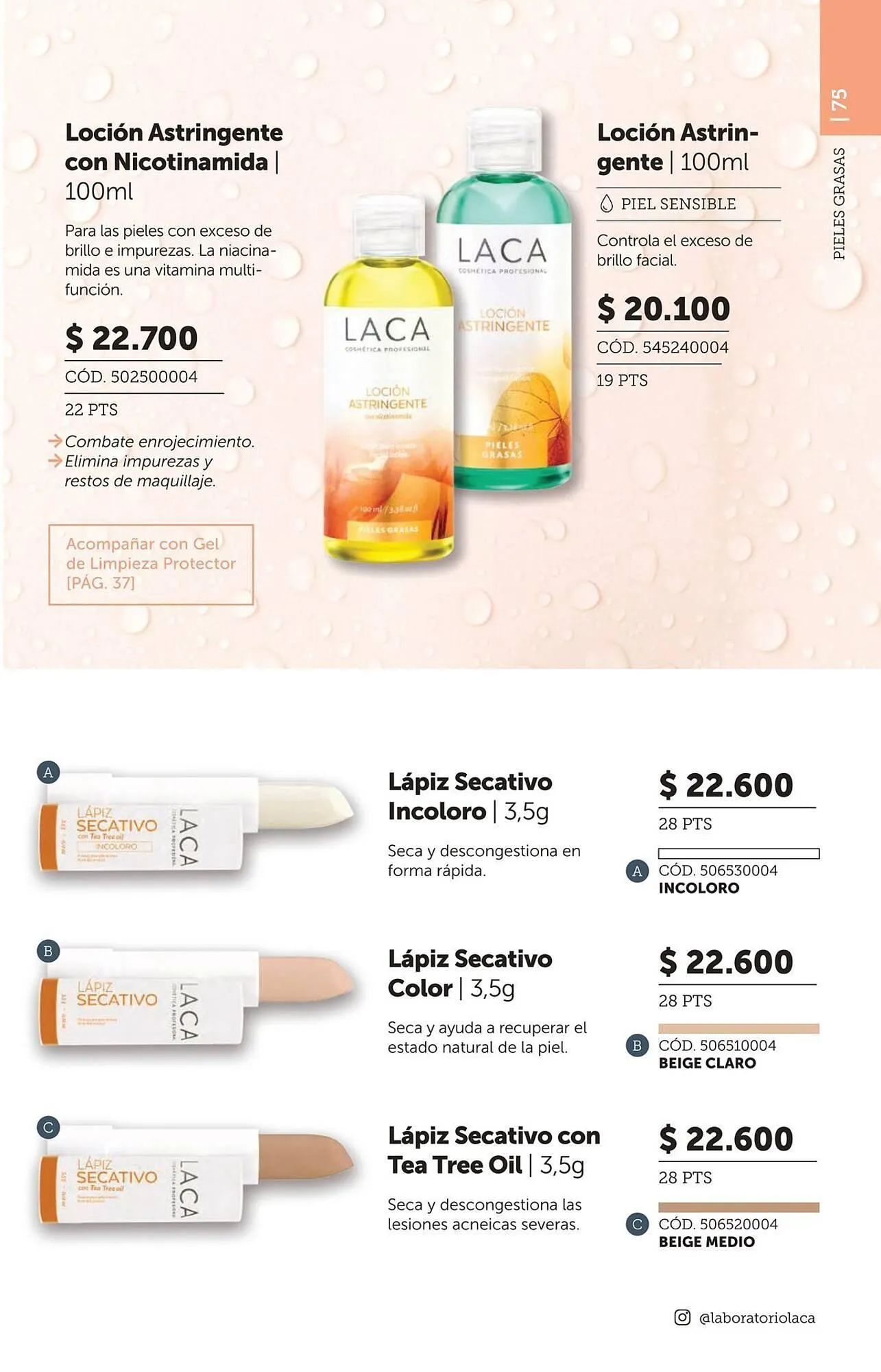 Ofertas de Catálogo Laboratorio LACA 11 de marzo al 31 de marzo 2026 - Página 75 del catálogo