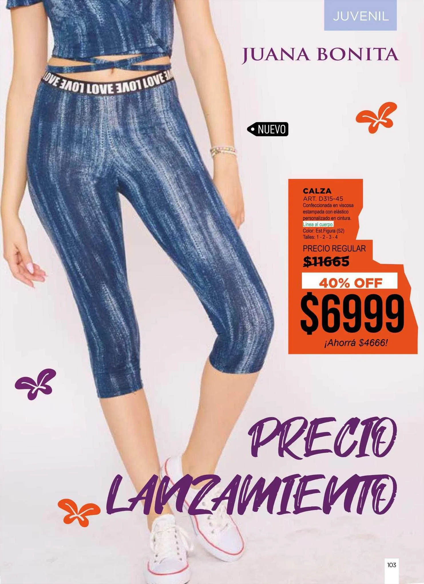Ofertas de Catálogo Juana Bonita 30 de agosto al 10 de septiembre 2023 - Página 103 del catálogo