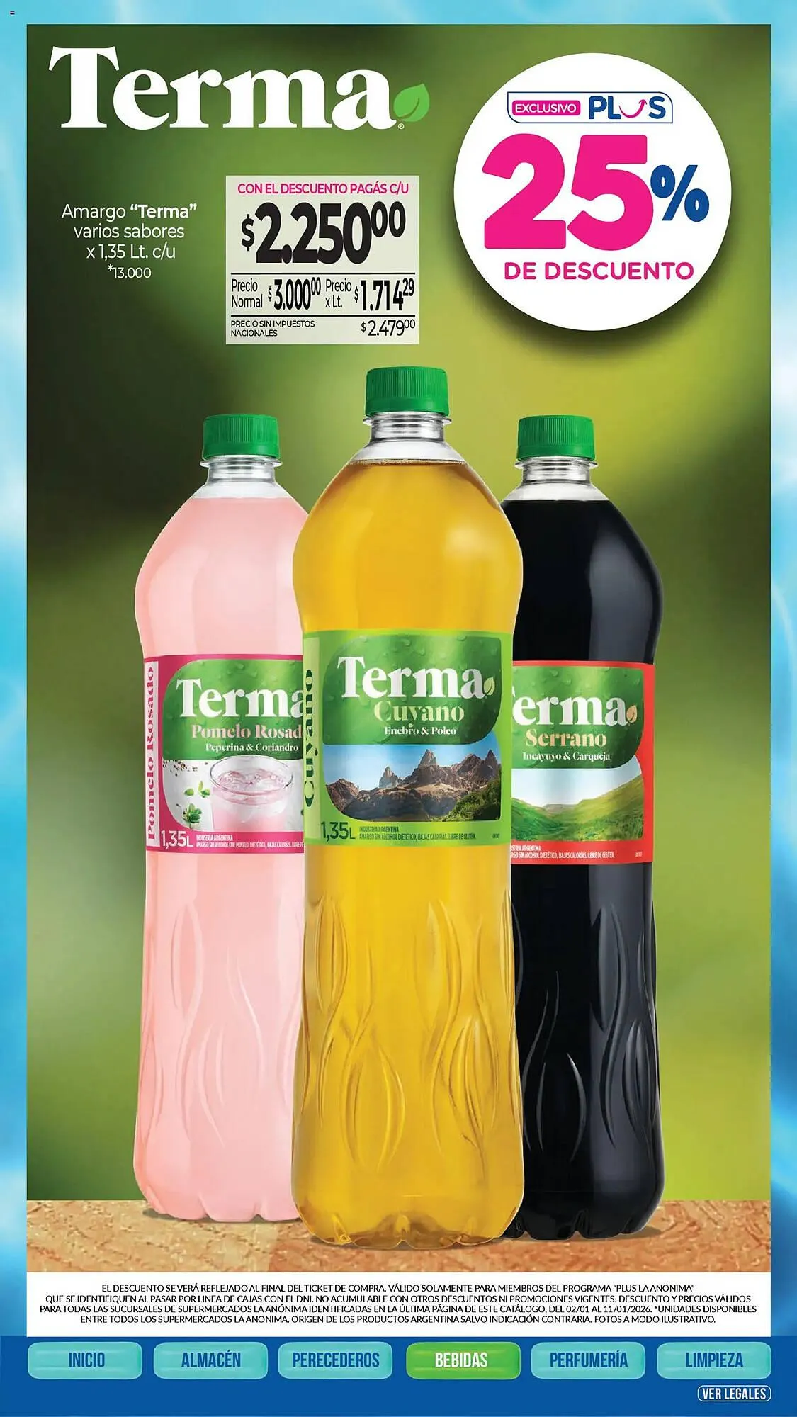 Ofertas de Catálogo La Anonima 2 de enero al 11 de enero 2026 - Página 29 del catálogo