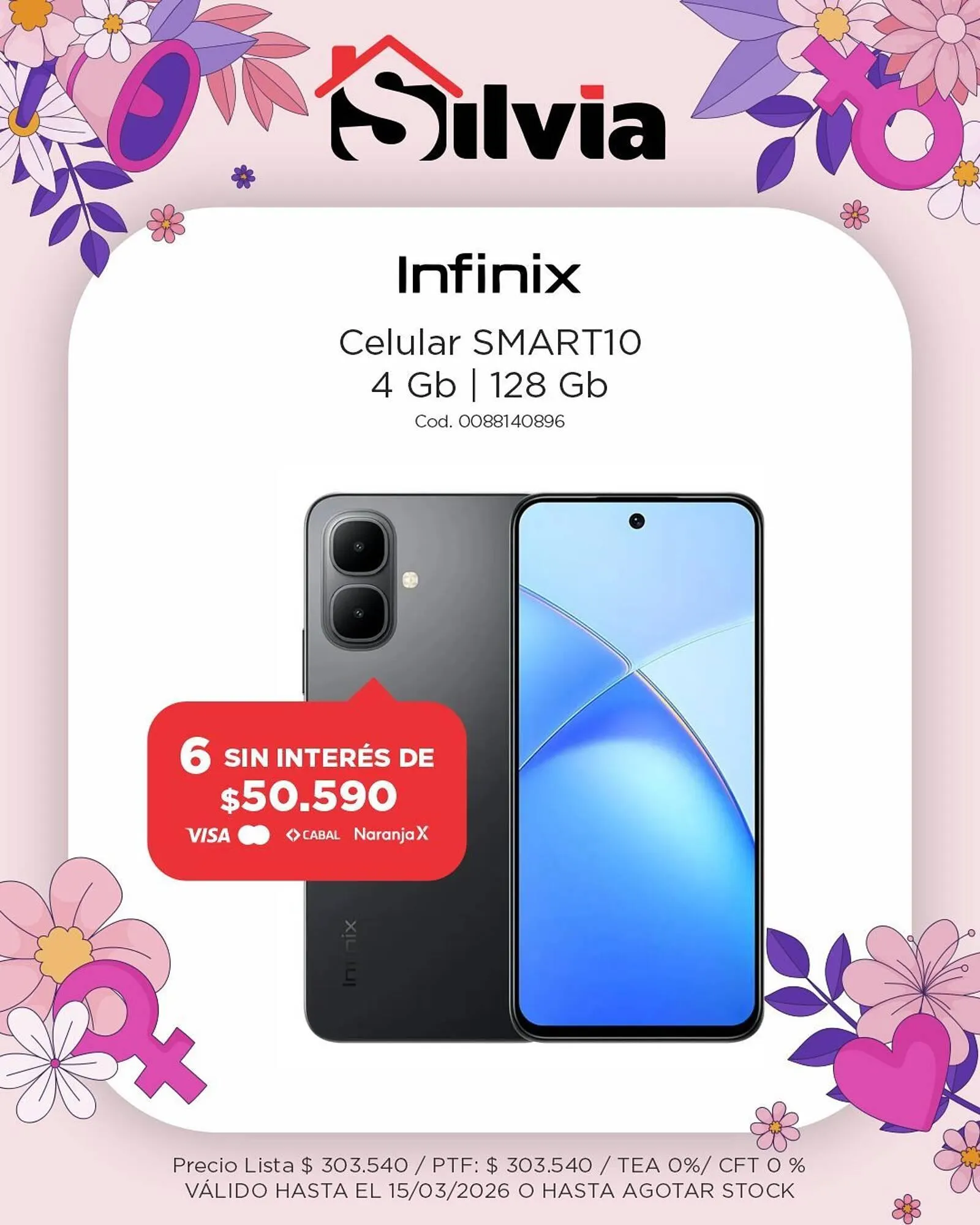 Ofertas de Catálogo Casa Silvia 2 de marzo al 15 de marzo 2026 - Página 1 del catálogo