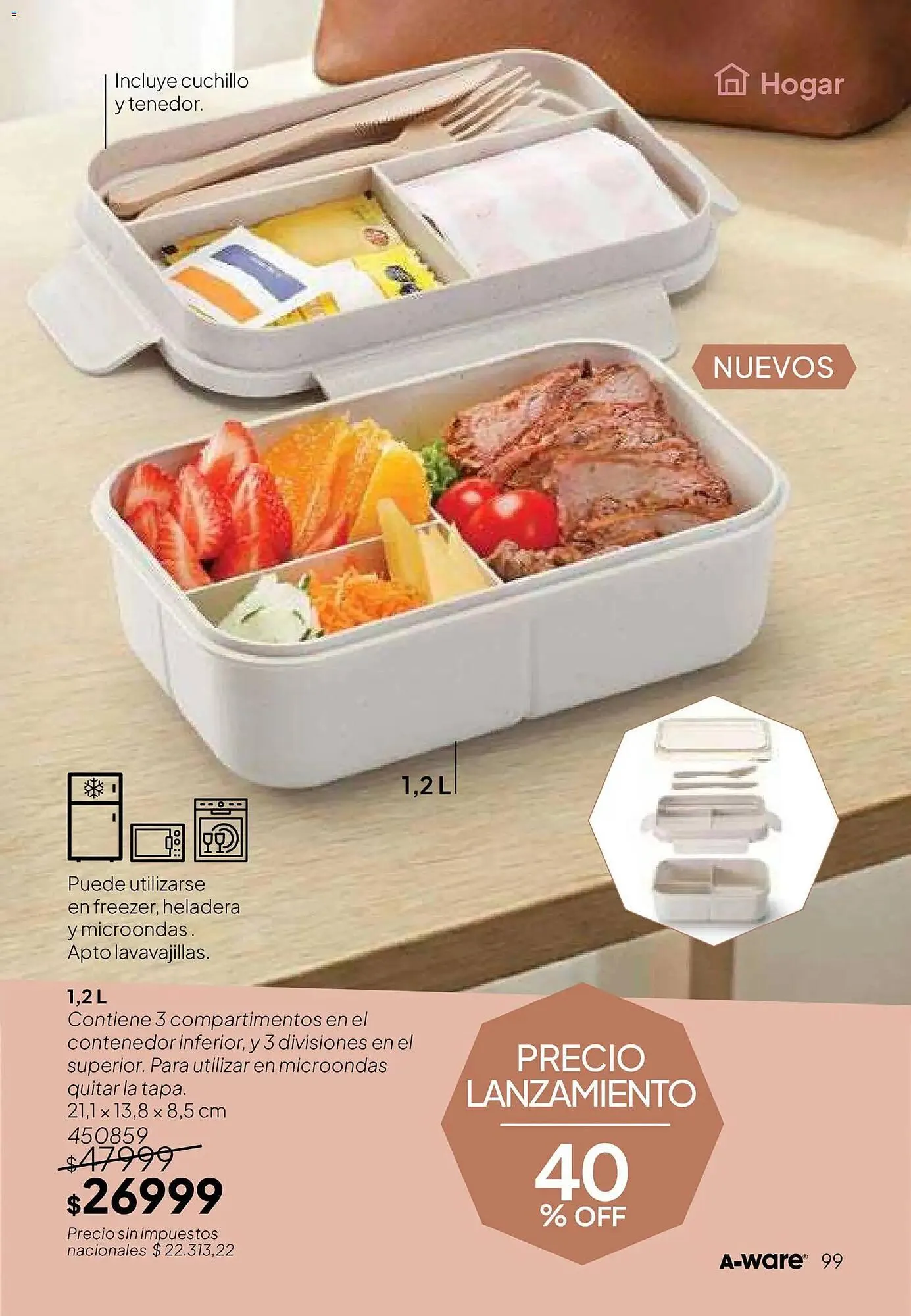 Ofertas de Folleto Tupperware 9 de marzo al 31 de marzo 2026 - Página 100 del catálogo