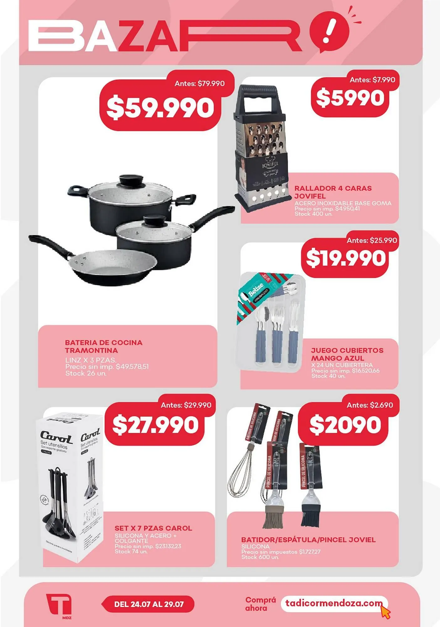 Ofertas de Catálogo Supermercados Tadicor 24 de julio al 1 de agosto 2025 - Página 10 del catálogo