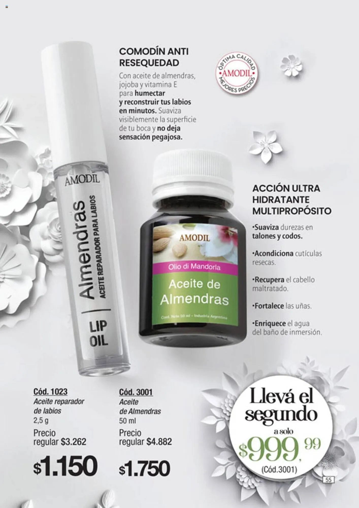 Ofertas de Catálogo Amodil 20 de septiembre al 3 de octubre 2023 - Página 55 del catálogo