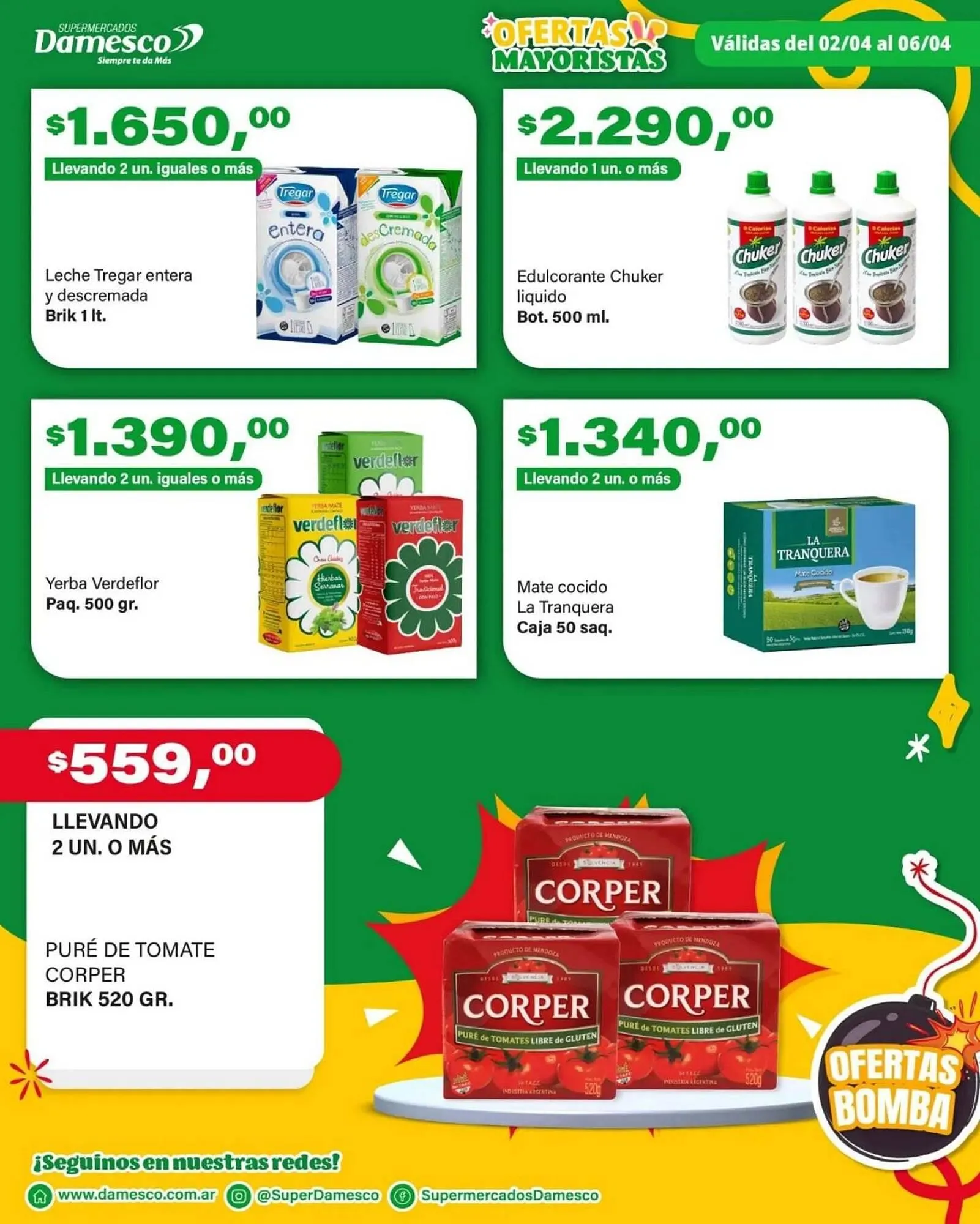 Ofertas de Catálogo Supermercados Damesco 2 de abril al 6 de abril 2026 - Página 5 del catálogo