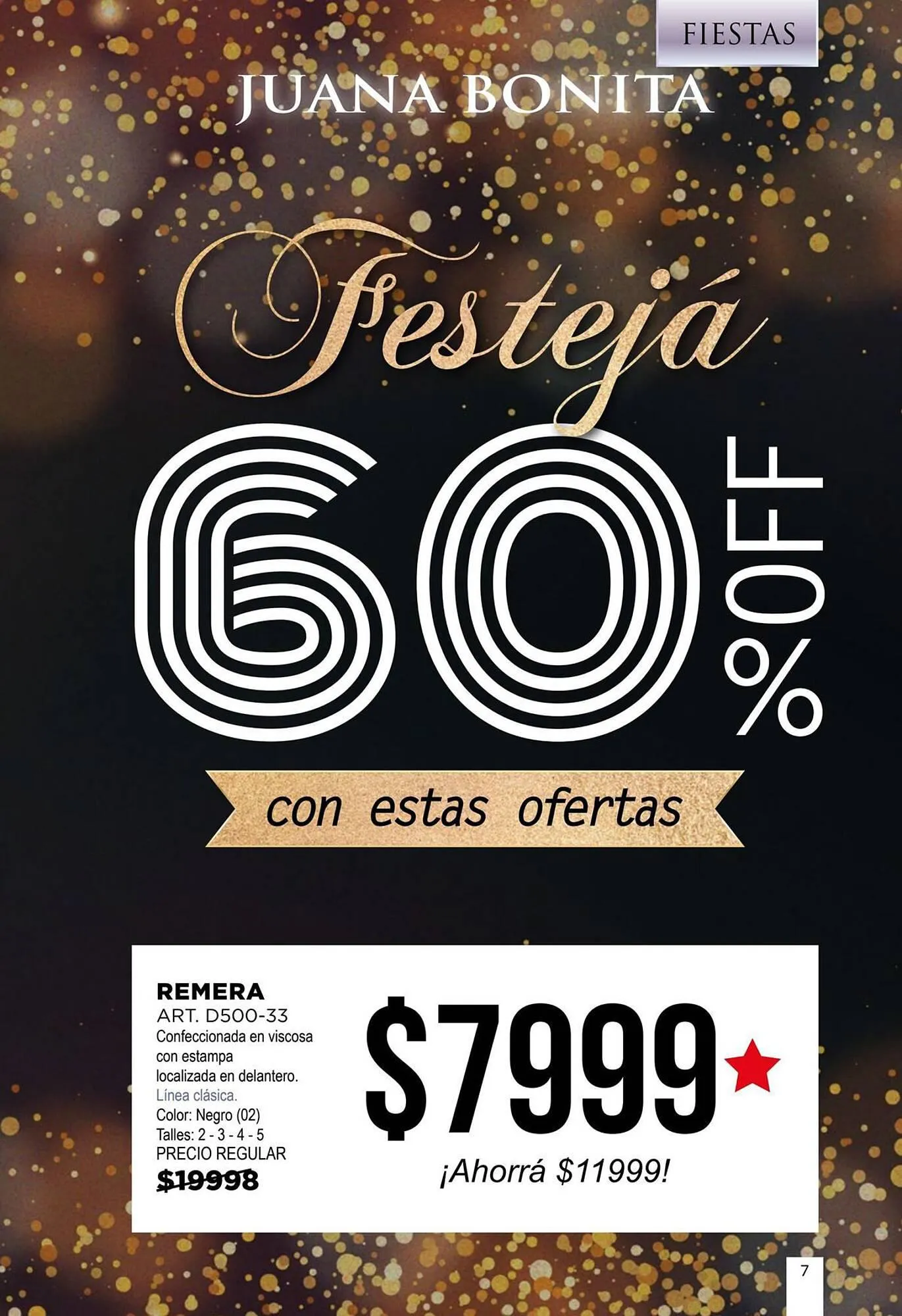 Ofertas de Catálogo Juana Bonita 27 de noviembre al 31 de diciembre 2023 - Página 166 del catálogo