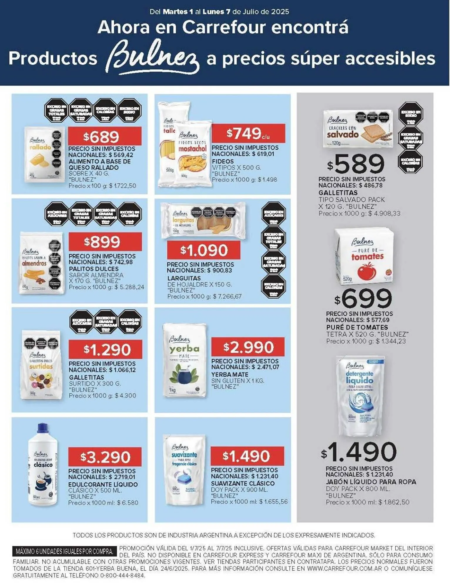 Ofertas de Catálogo Carrefour 1 de julio al 8 de julio 2025 - Página 47 del catálogo