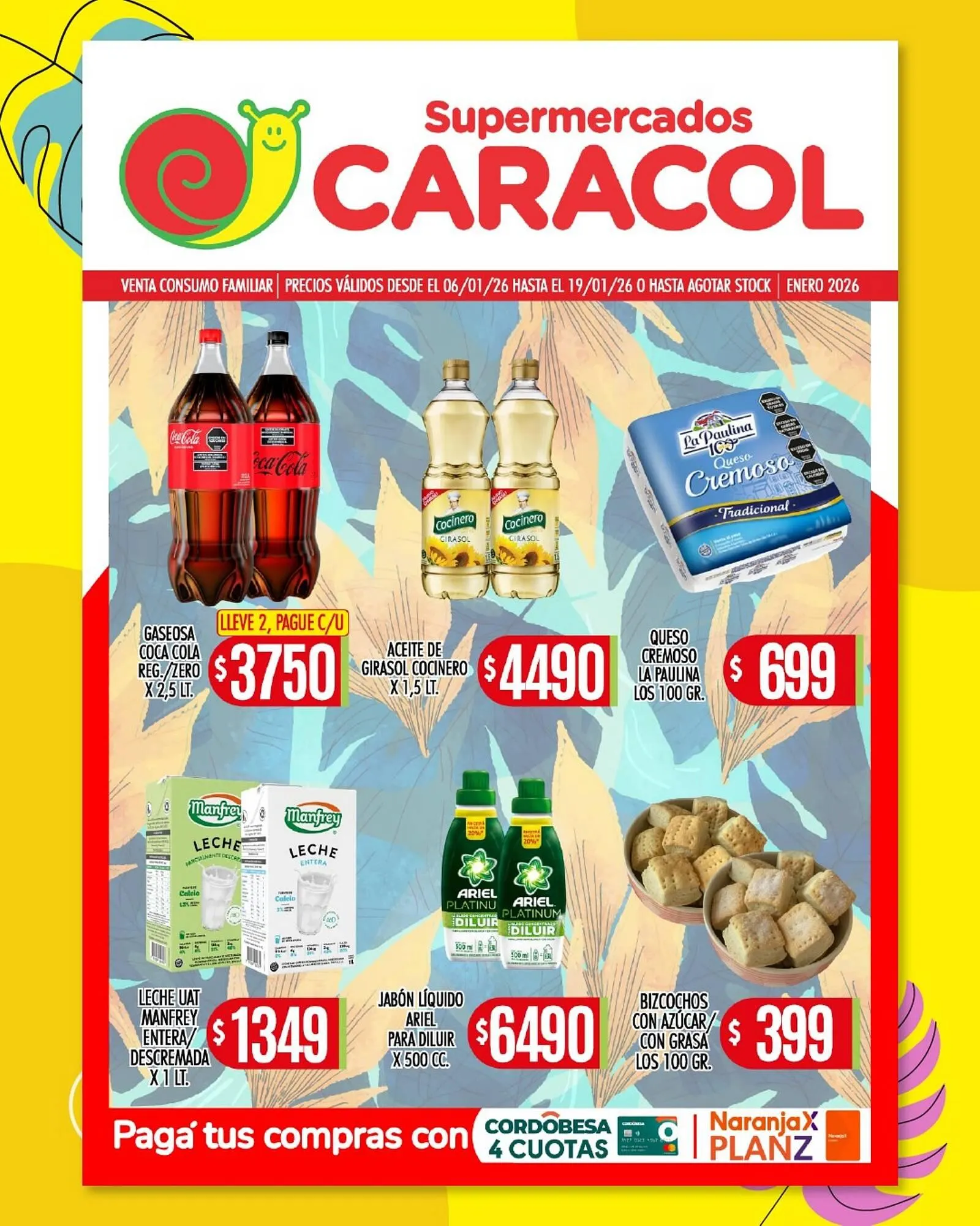 Ofertas de Catálogo Supermercados Caracol 6 de enero al 19 de enero 2026 - Página 2 del catálogo