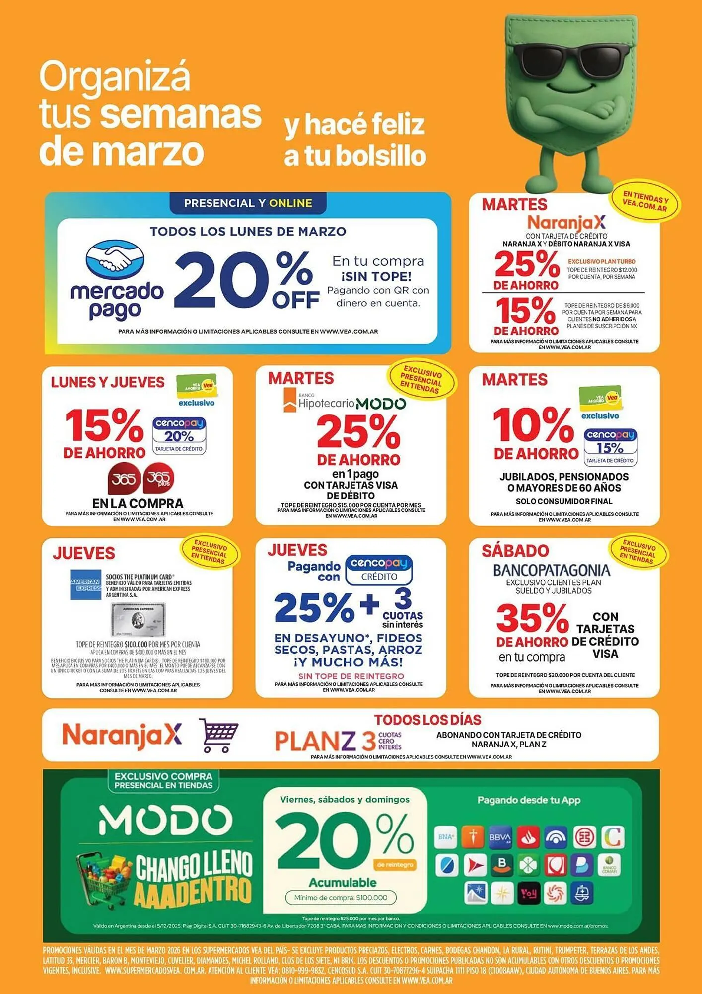 Ofertas de Catálogo Supermercados Vea 20 de marzo al 26 de marzo 2026 - Página 9 del catálogo