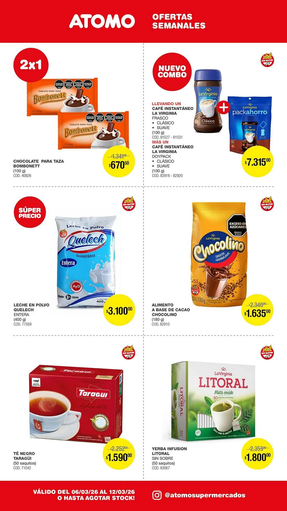 Ofertas de Catálogo Atomo Conviene 6 de marzo al 12 de marzo 2026 - Página 9 del catálogo