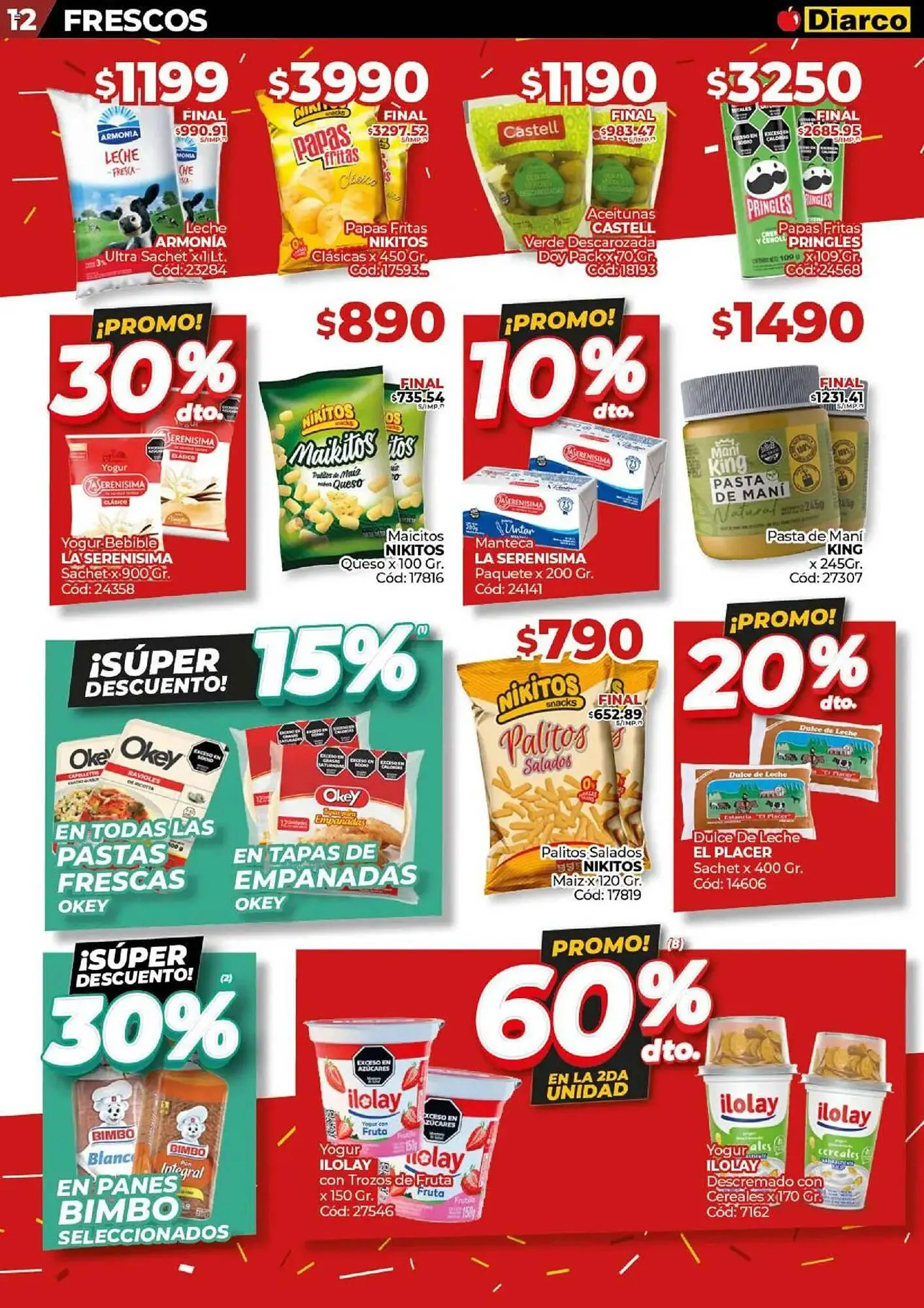 Ofertas de Catálogo Diarco 21 de julio al 26 de julio 2025 - Página 12 del catálogo