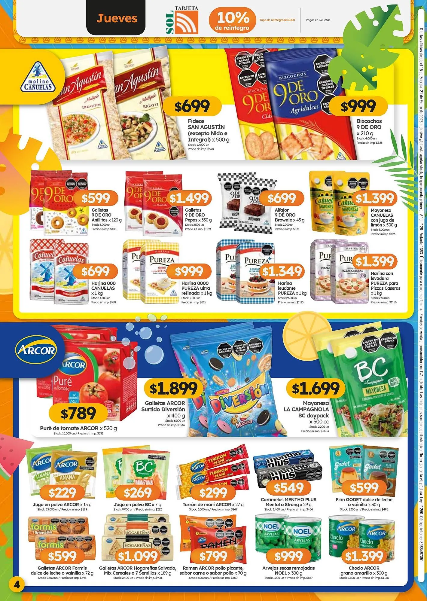 Ofertas de Folleto Cordiez 15 de enero al 21 de enero 2026 - Página 4 del catálogo