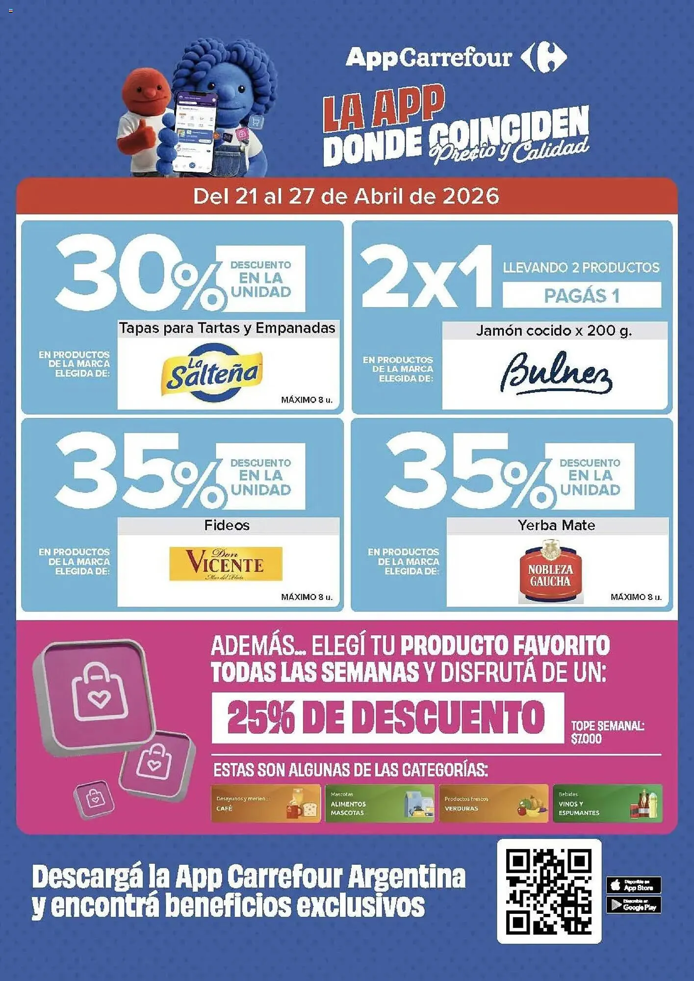 Ofertas de Folleto Carrefour Market 21 de abril al 27 de abril 2026 - Página 2 del catálogo