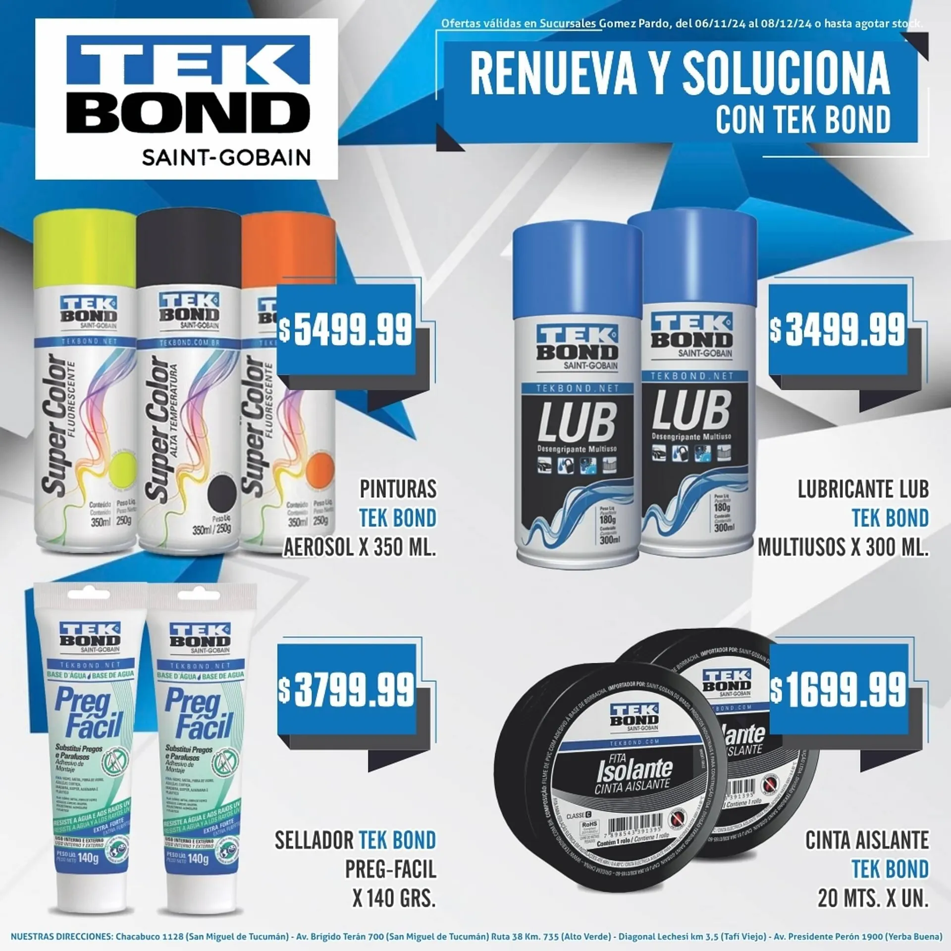 Ofertas de Catálogo Gomez Pardo 6 de noviembre al 7 de diciembre 2024 - Página 1 del catálogo