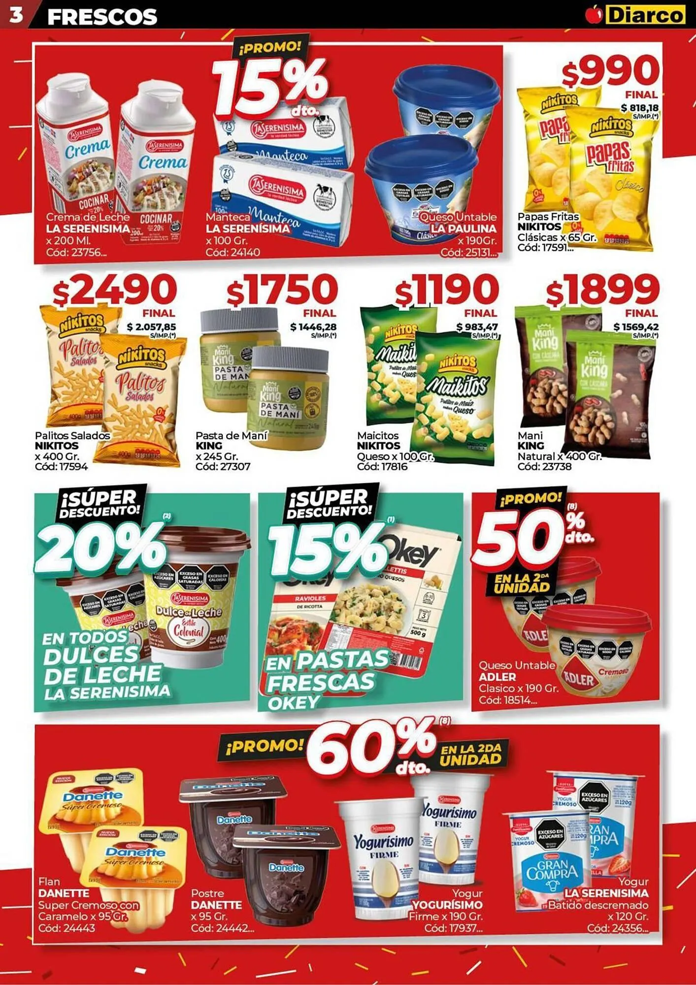 Ofertas de Catálogo Diarco 2 de junio al 6 de junio 2025 - Página 3 del catálogo
