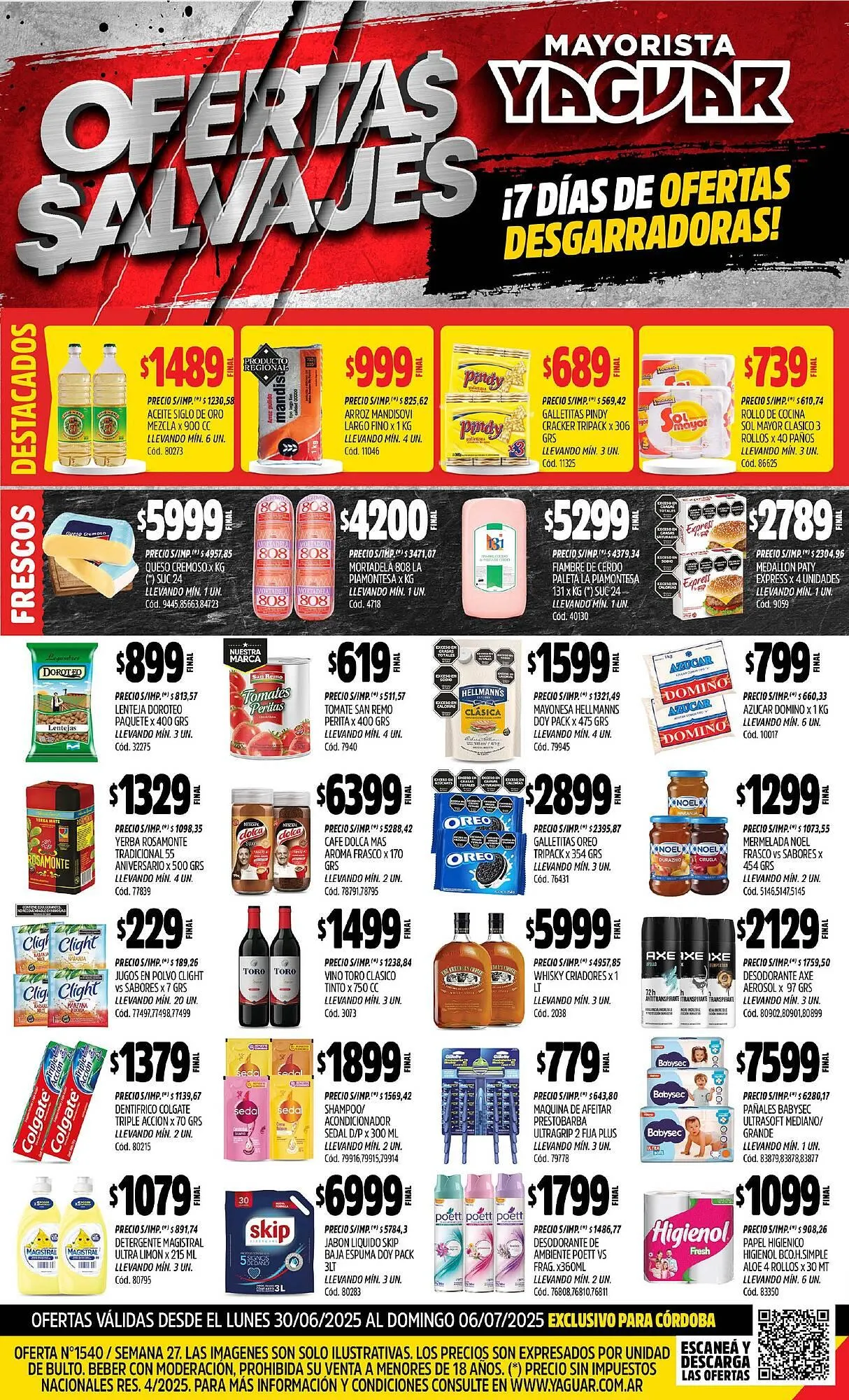 Catálogo Supermercados Yaguar - 1