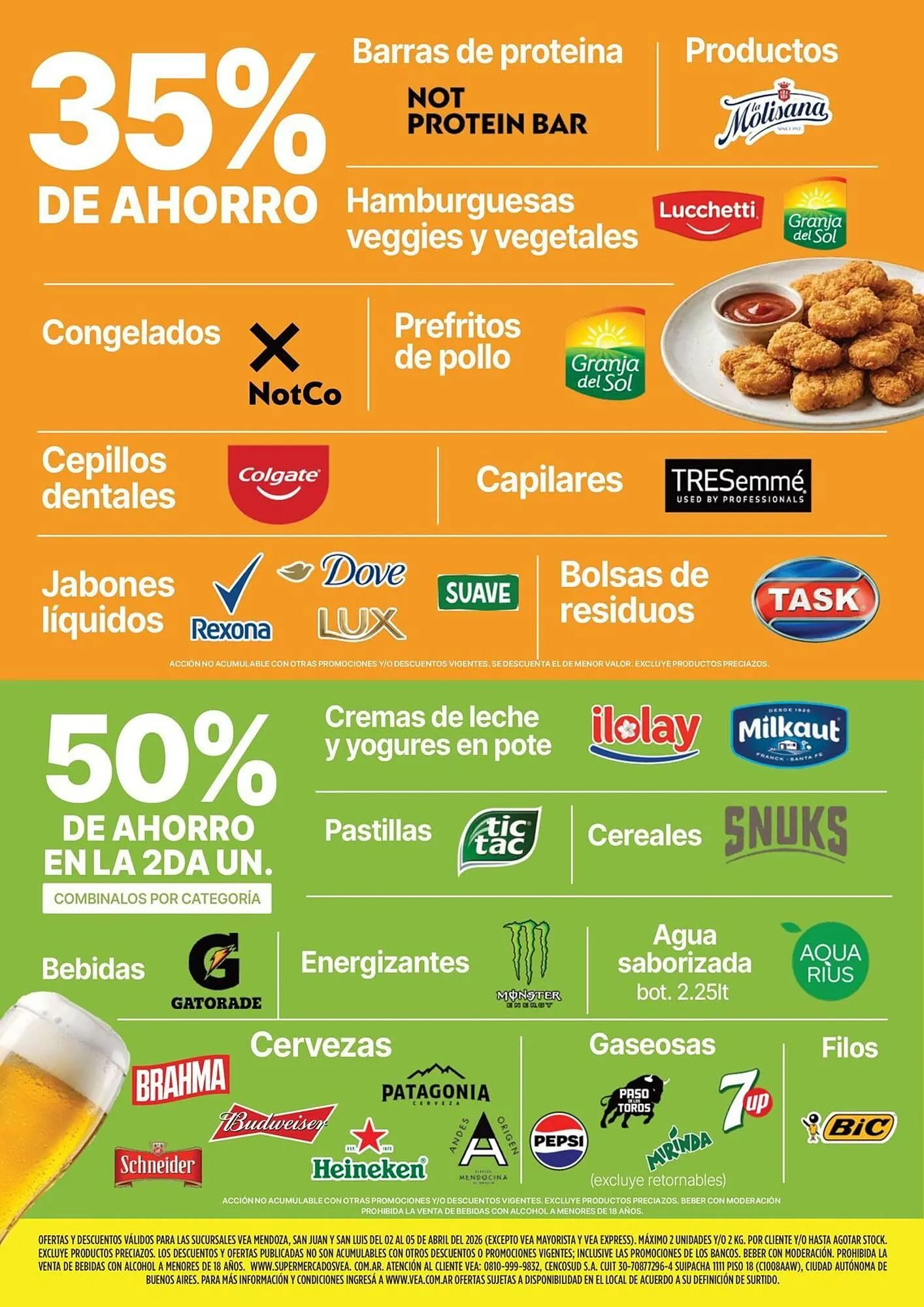 Ofertas de Catálogo Supermercados Vea 2 de abril al 5 de abril 2026 - Página 4 del catálogo