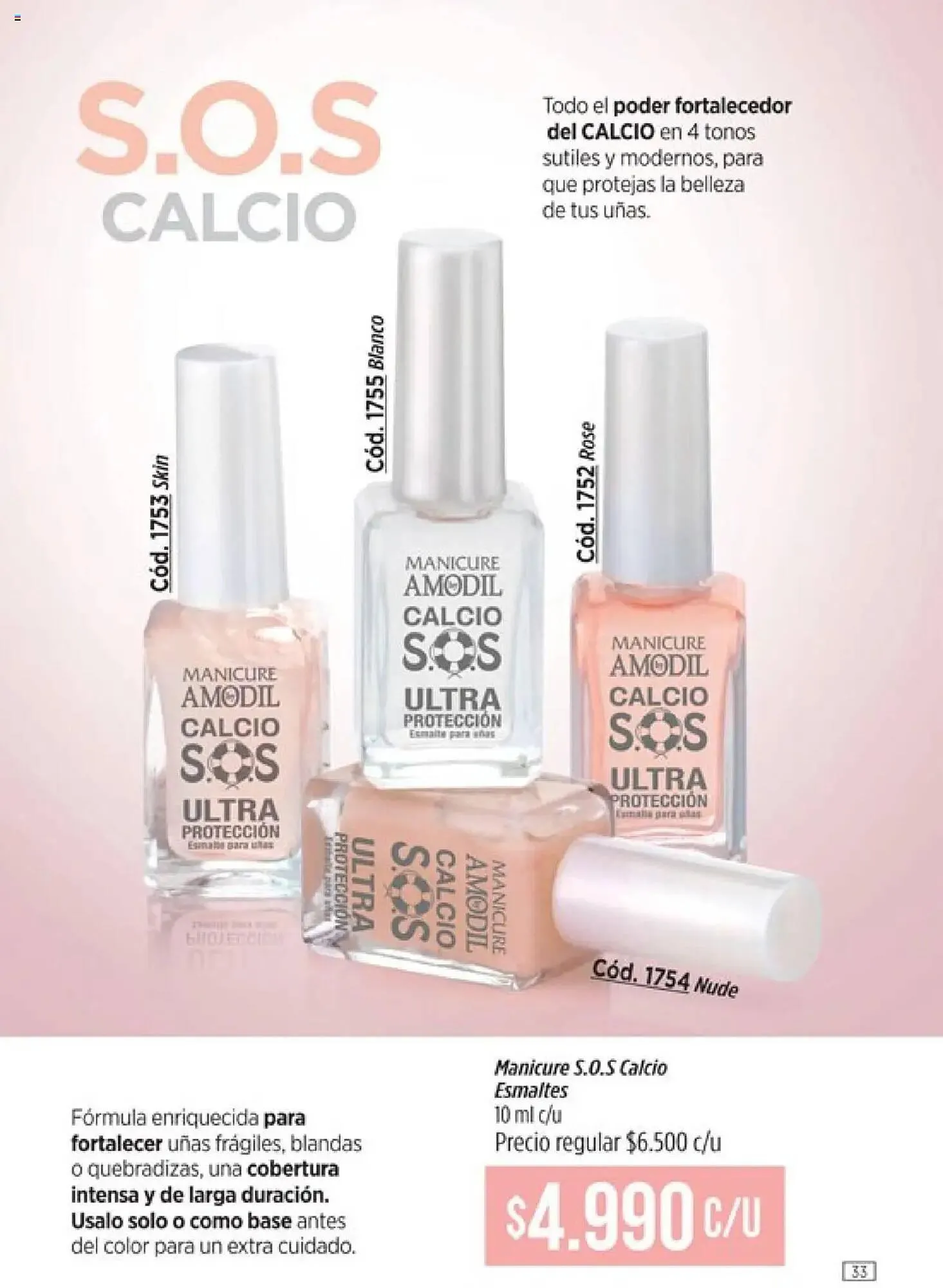 Ofertas de Catálogo Amodil 3 de mayo al 18 de mayo 2025 - Página 33 del catálogo