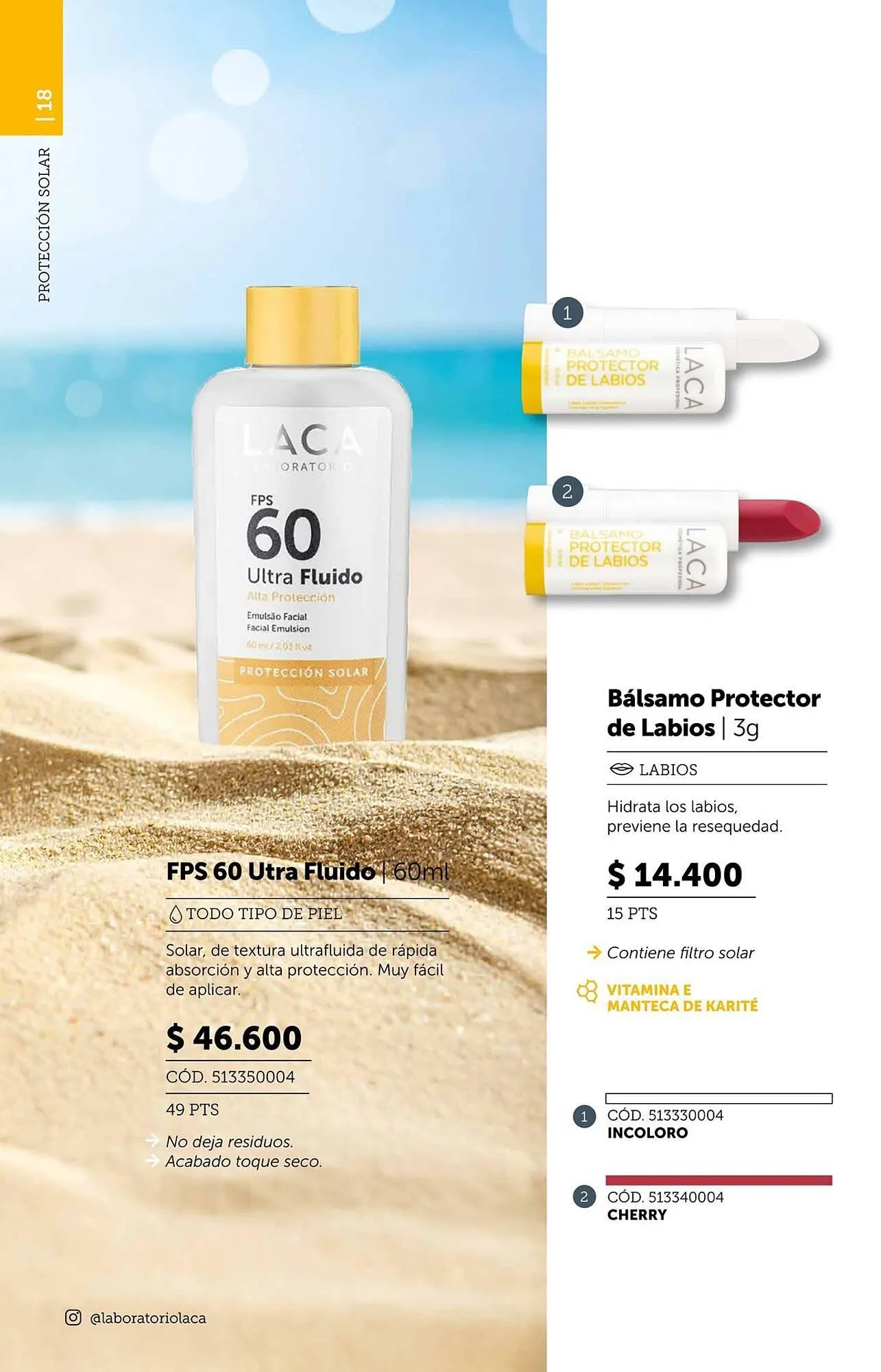 Ofertas de Catálogo Laboratorio LACA 3 de octubre al 31 de enero 2026 - Página 18 del catálogo