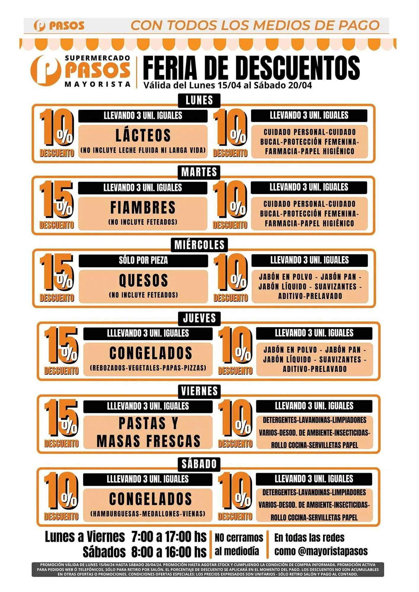Ofertas de Catálogo Pasos Supermercado 15 de abril al 21 de abril 2024 - Página 2 del catálogo