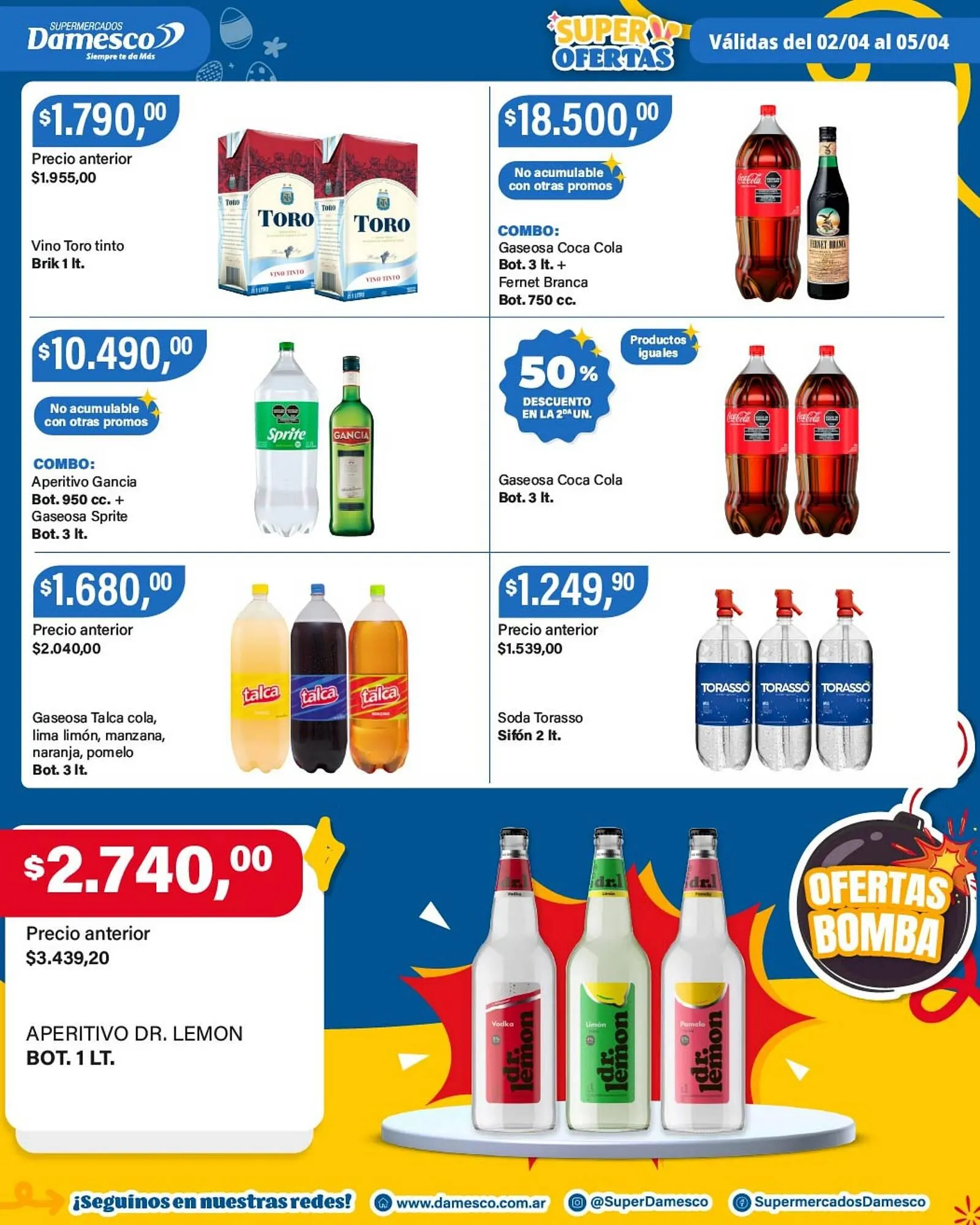 Ofertas de Catálogo Supermercados Damesco 2 de abril al 5 de abril 2026 - Página 2 del catálogo