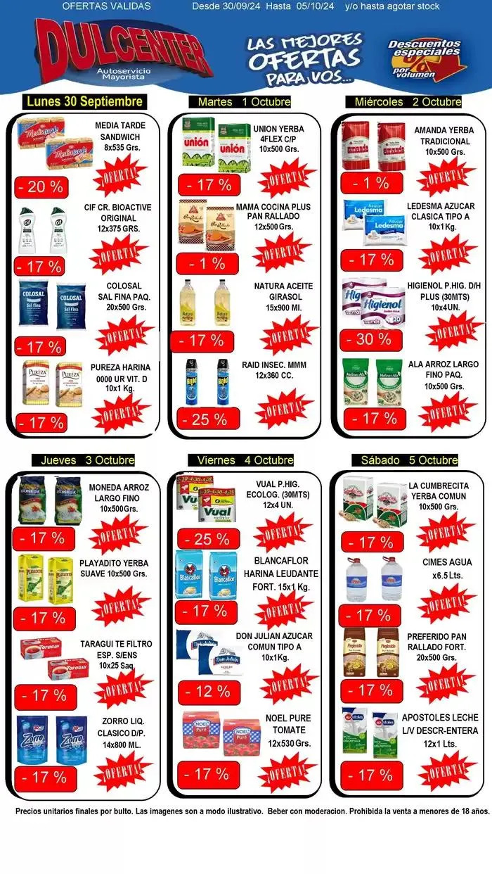 Ofertas de Ofertas 30 de septiembre al 5 de octubre 2024 - Página 1 del catálogo