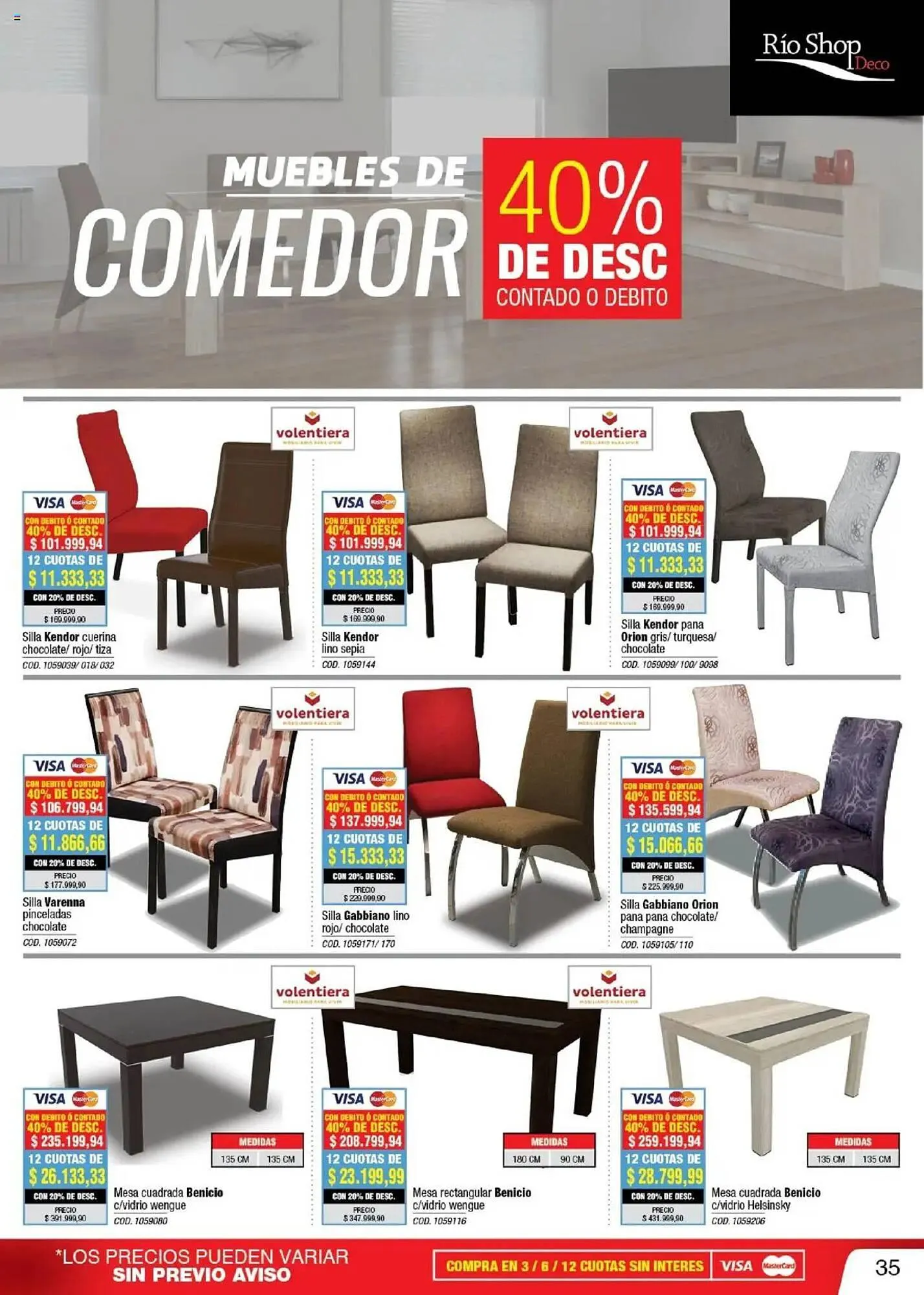 Ofertas de Catálogo Rio Shop Deco 20 de marzo al 30 de abril 2025 - Página 35 del catálogo