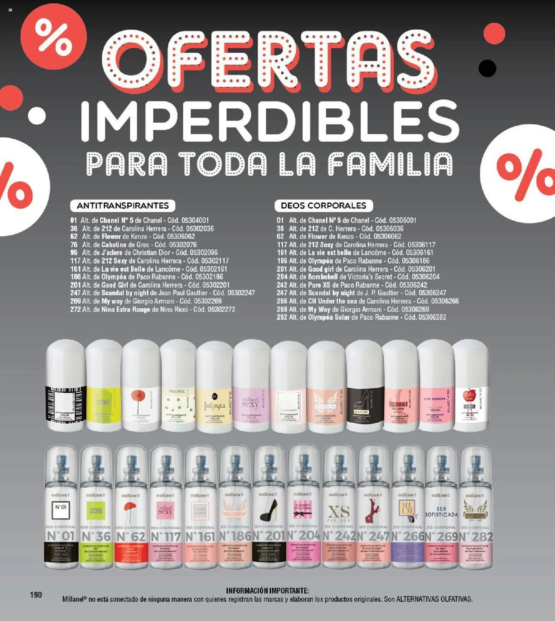 Ofertas de Catálogo Millanel Cosmética 11 de marzo al 7 de abril 2024 - Página 190 del catálogo