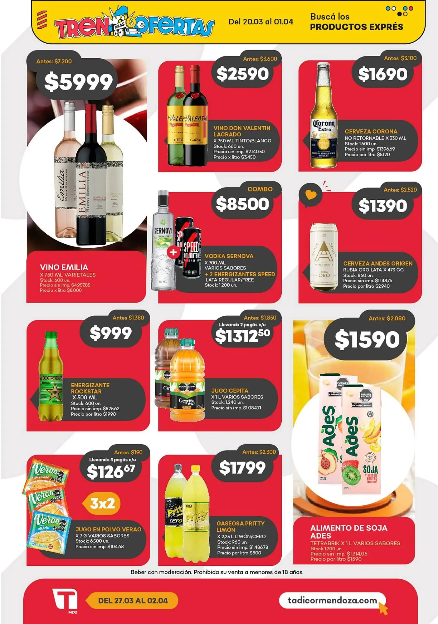 Ofertas de Catálogo Supermercados Tadicor 27 de marzo al 2 de abril 2025 - Página 6 del catálogo