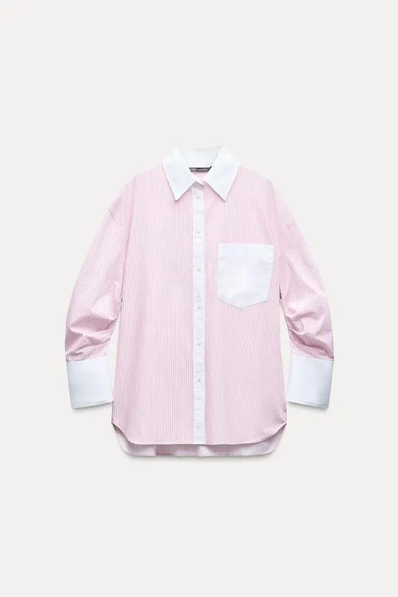 CAMISA RAYAS OVERSIZE