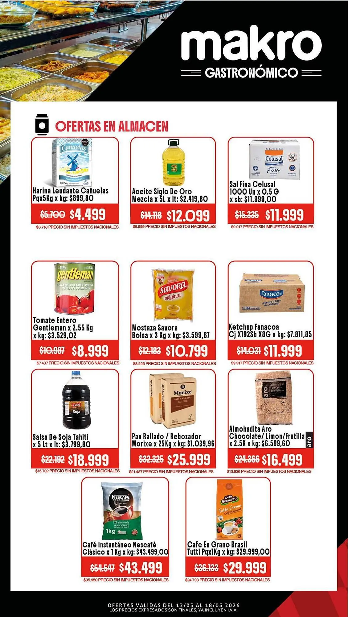 Ofertas de Catálogo Makro 12 de marzo al 18 de marzo 2026 - Página 3 del catálogo