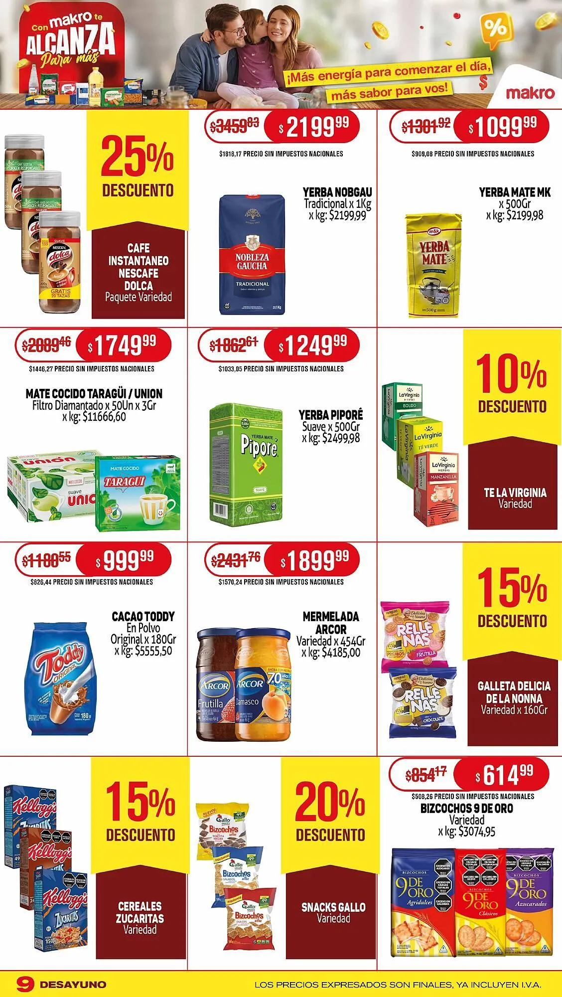 Ofertas de Catálogo Makro 10 de abril al 16 de abril 2025 - Página 9 del catálogo