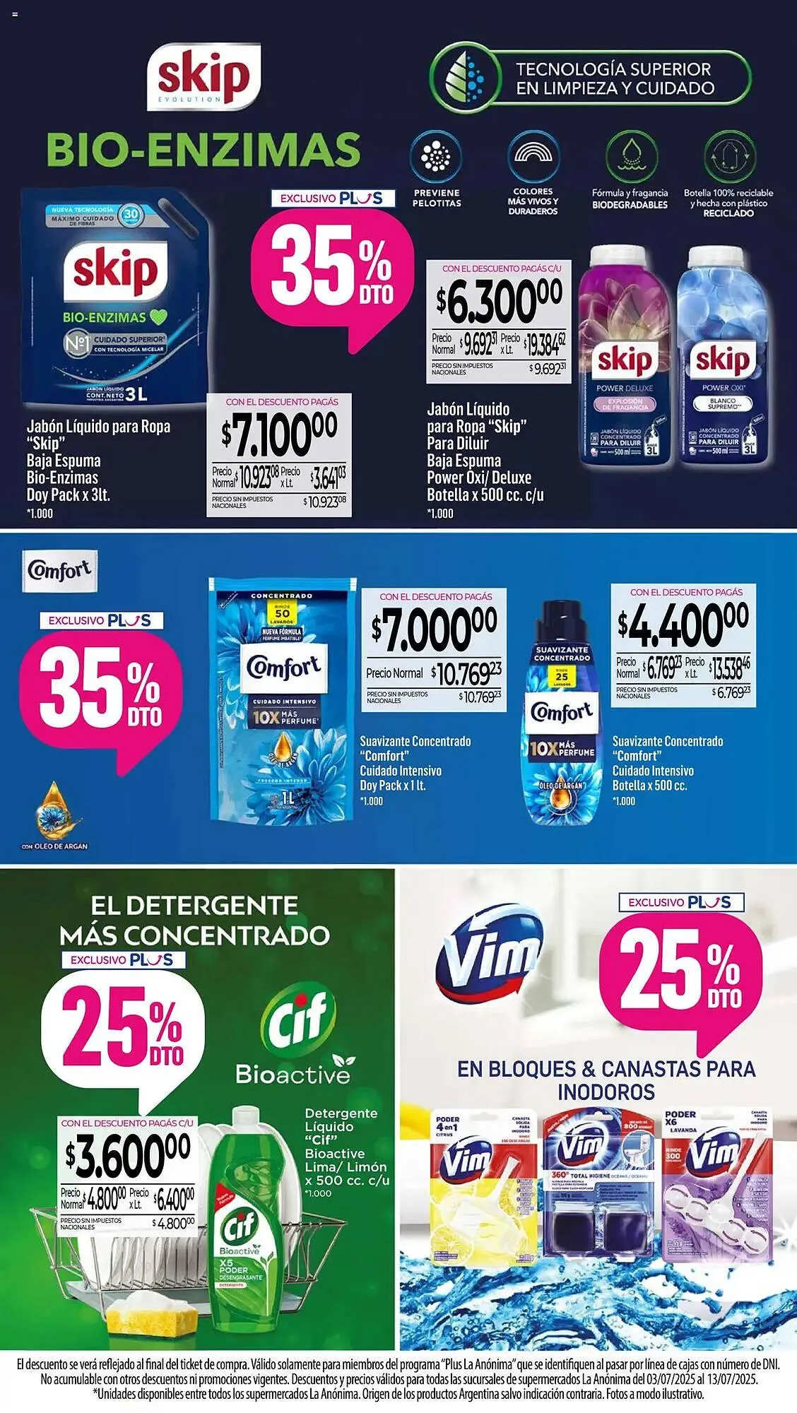 Ofertas de Catálogo La Anonima 3 de julio al 13 de julio 2025 - Página 33 del catálogo