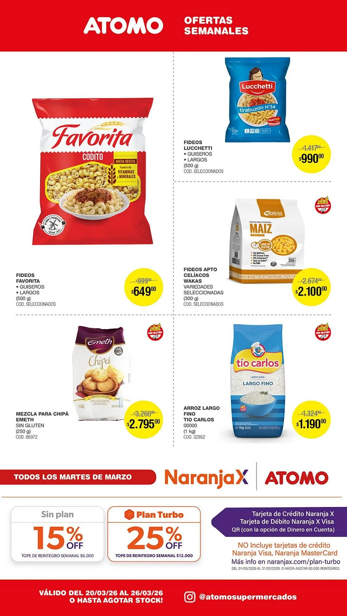 Ofertas de Catálogo Atomo Conviene 20 de marzo al 26 de marzo 2026 - Página 11 del catálogo