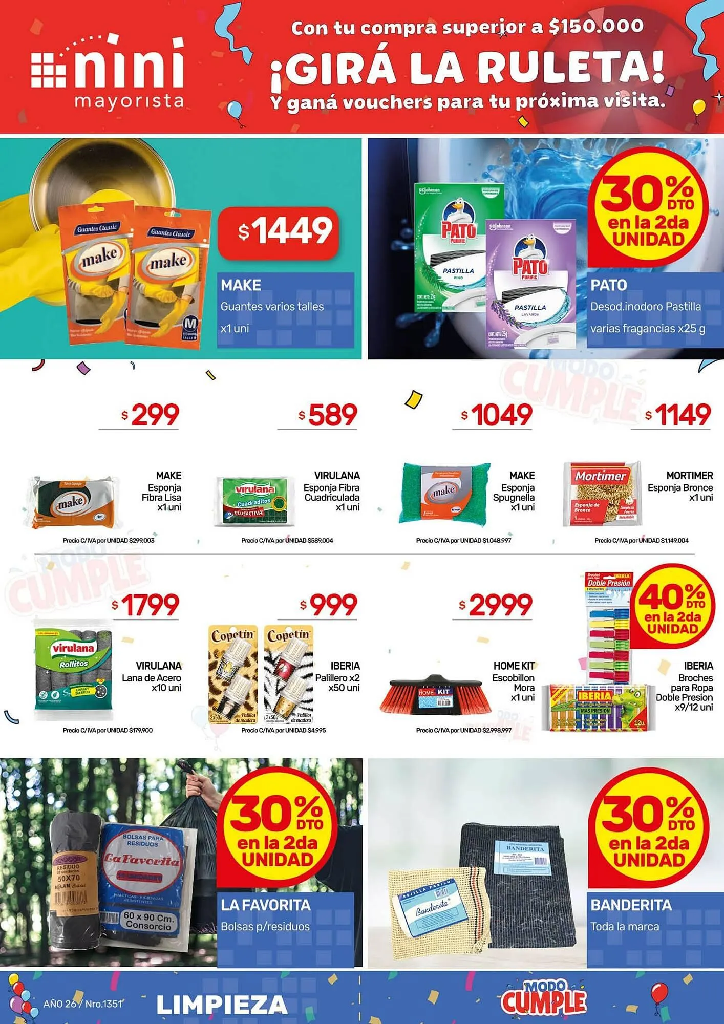 Ofertas de Catálogo Nini Mayorista 16 de marzo al 22 de marzo 2026 - Página 13 del catálogo