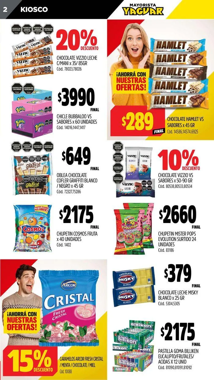 Ofertas de Catálogo Supermercados Yaguar Santa Fe 22 de julio al 28 de julio 2024 - Página 2 del catálogo