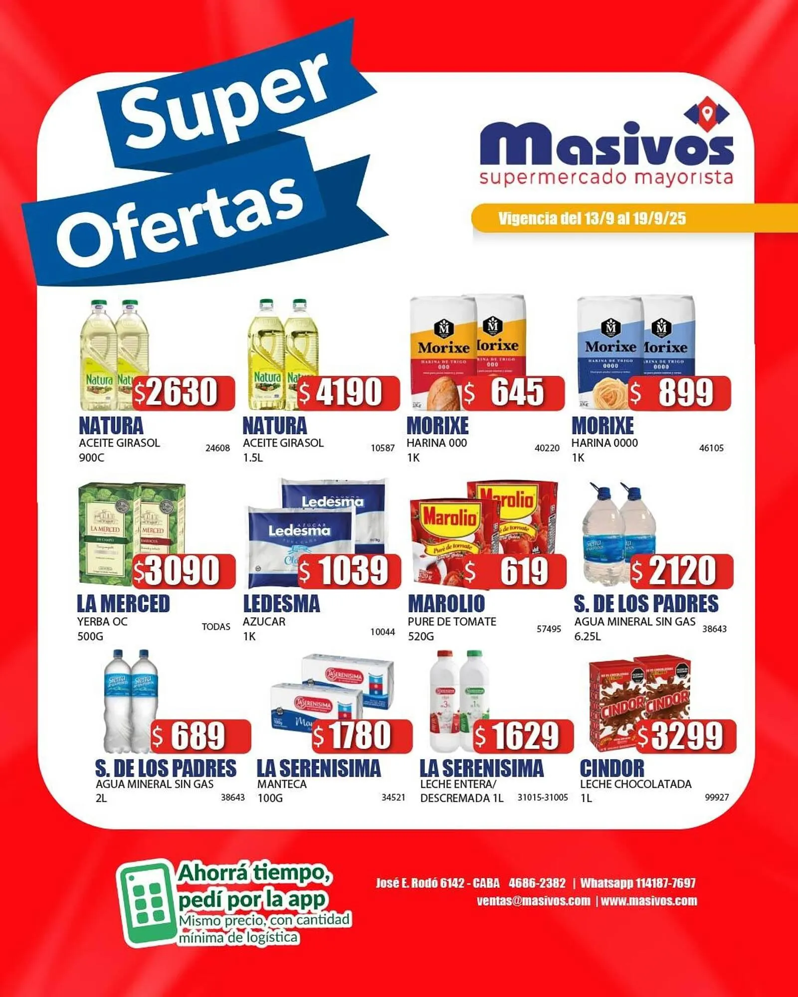 Catálogo Masivos - 1