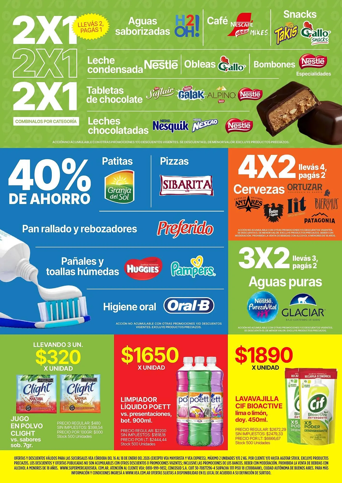 Ofertas de Catálogo Supermercados Vea 16 de enero al 18 de enero 2026 - Página 6 del catálogo