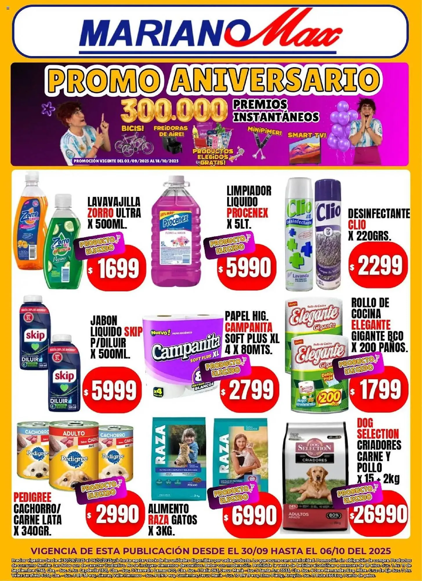 Ofertas de Catálogo Supermercados Mariano Max 3 de septiembre al 18 de octubre 2025 - Página 6 del catálogo