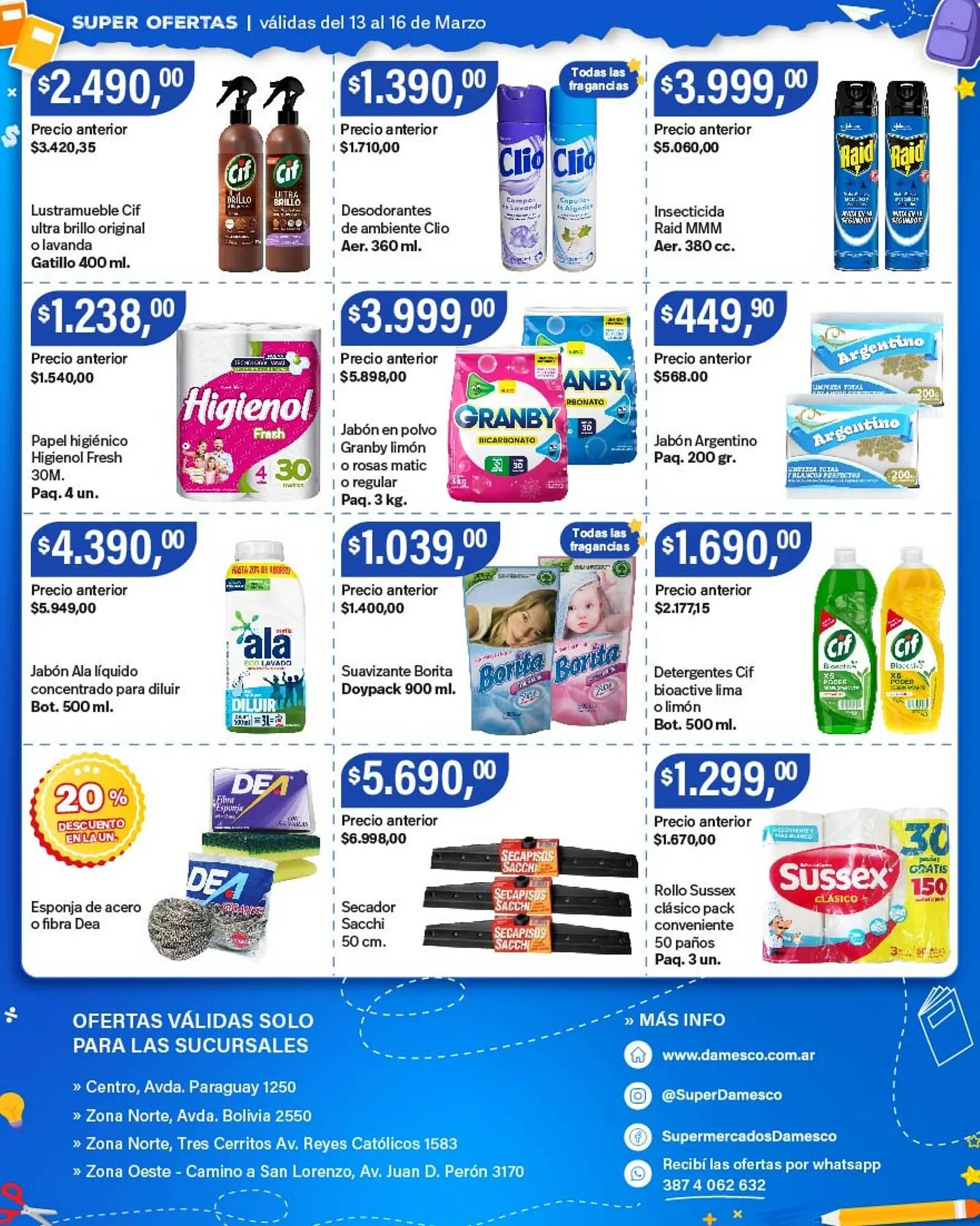 Ofertas de Catálogo Supermercados Damesco 13 de marzo al 16 de marzo 2025 - Página 8 del catálogo