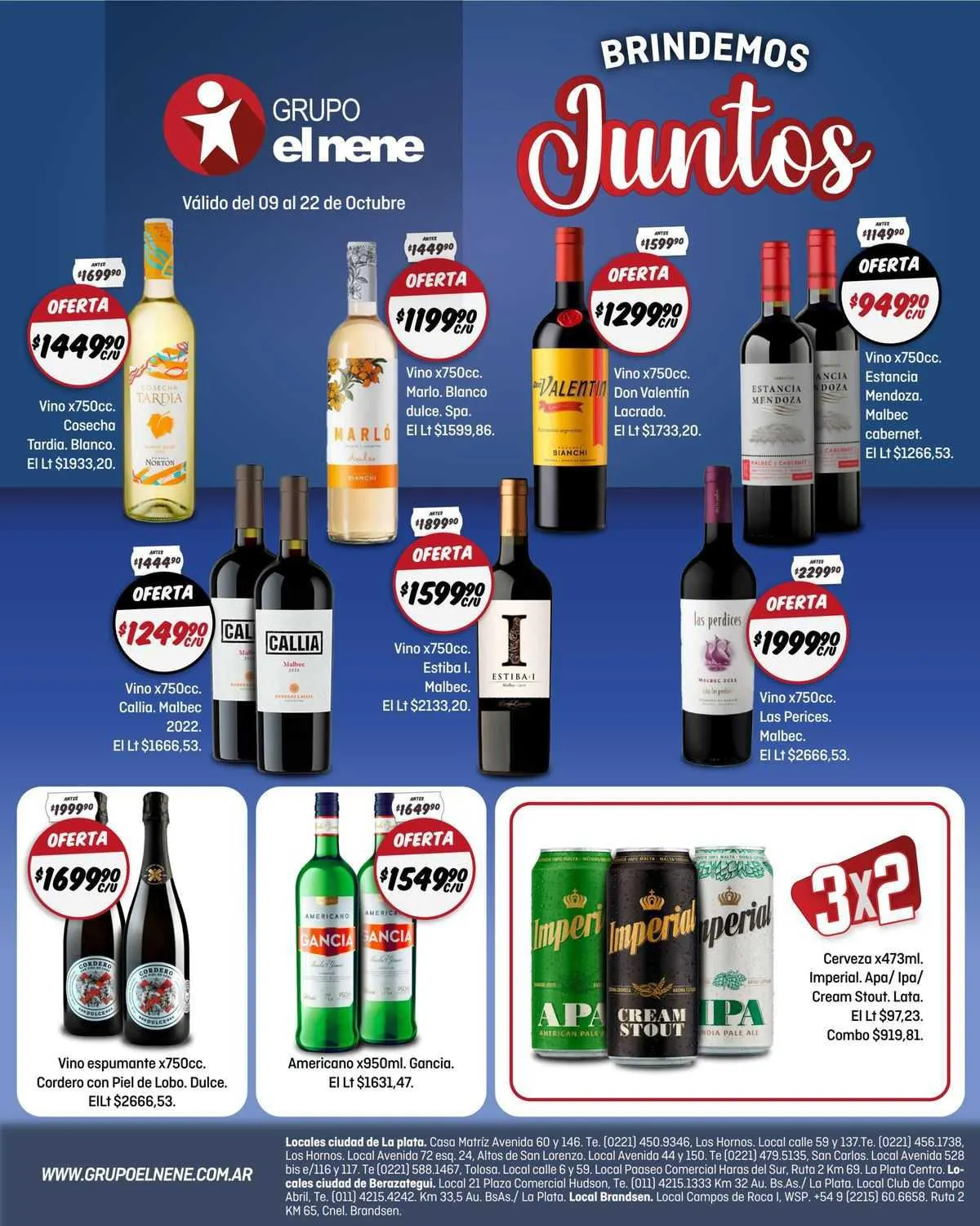 Ofertas de Catálogo El Nene 2 de octubre al 15 de octubre 2023 - Página 1 del catálogo