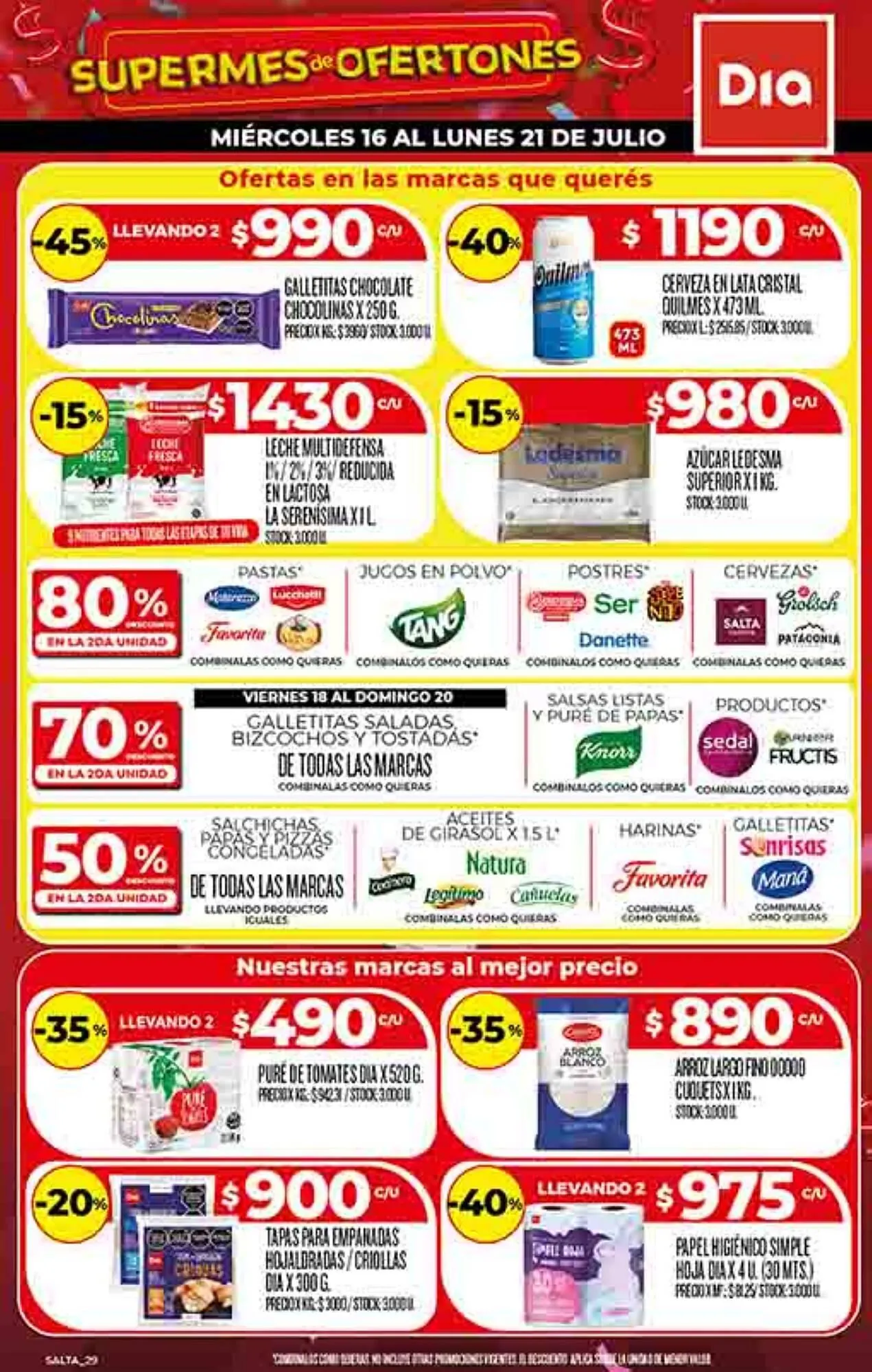 Ofertas de Catálogo Supermercados DIA 15 de julio al 21 de julio 2025 - Página 1 del catálogo