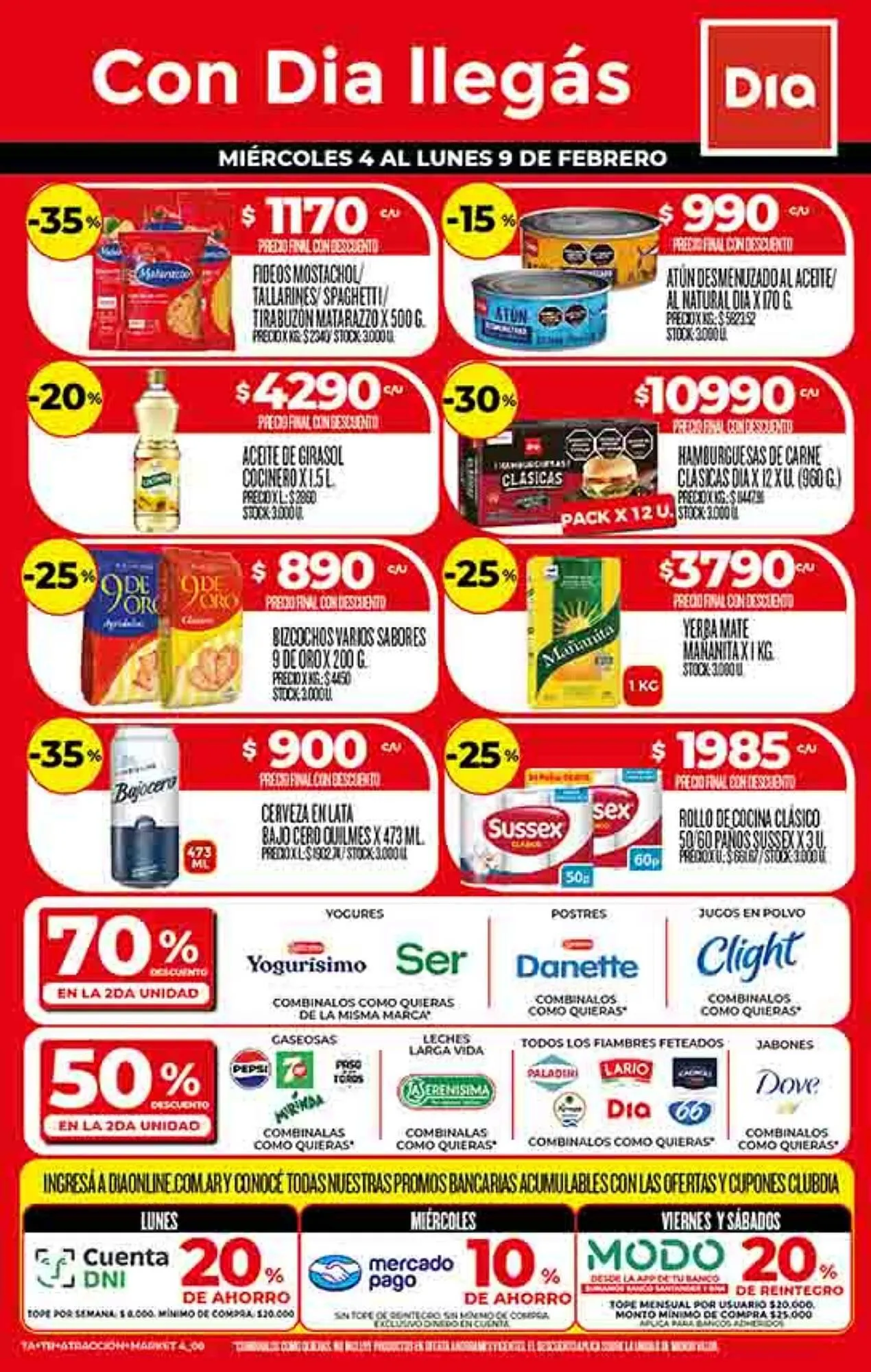Ofertas de Folleto Supermercados DIA 3 de febrero al 9 de febrero 2026 - Página 1 del catálogo