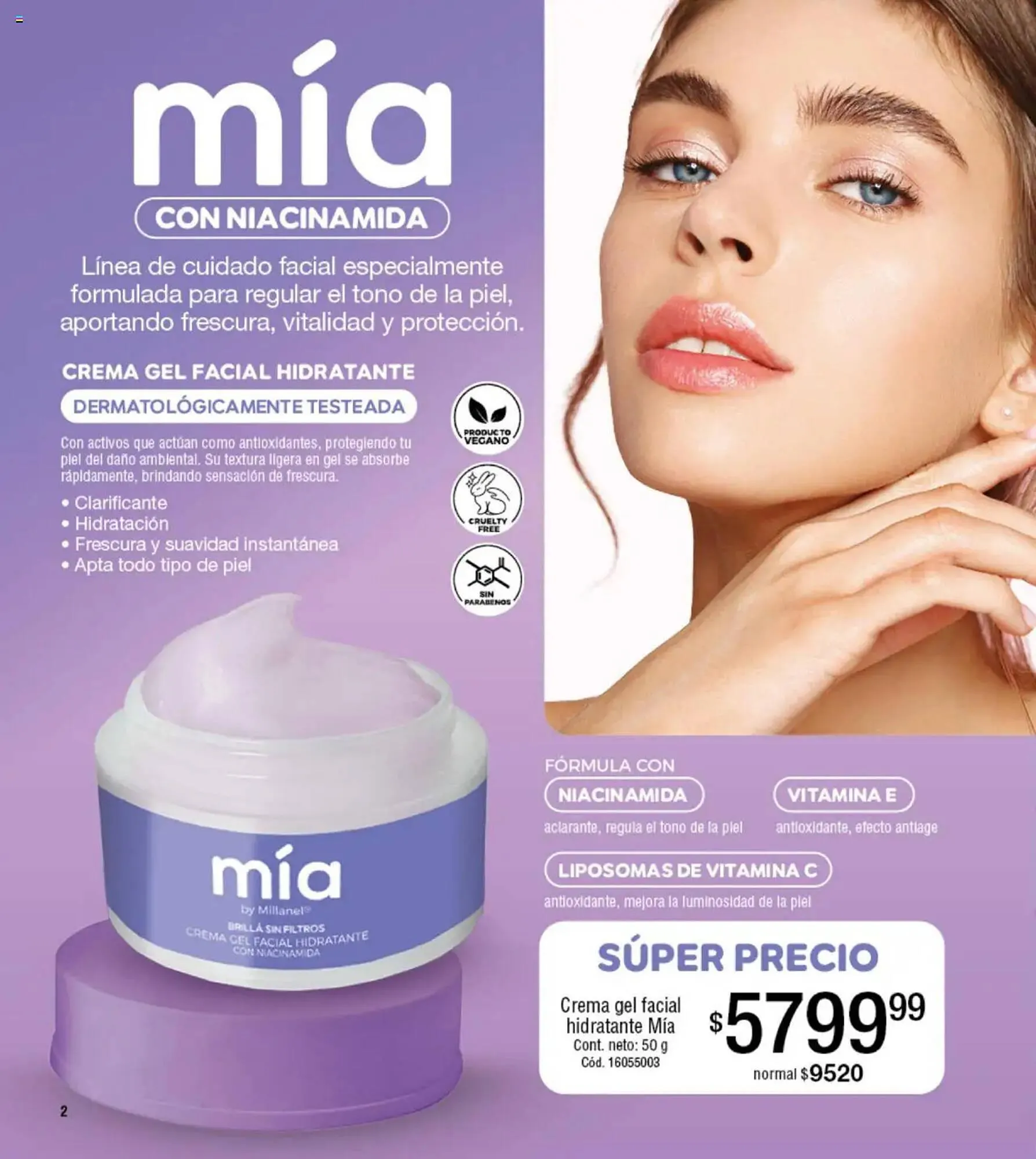 Ofertas de Catálogo Millanel Cosmética 28 de abril al 25 de mayo 2025 - Página 2 del catálogo