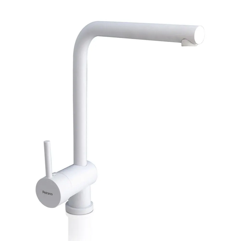 Grifería Monocomando de Cocina Mesada Santander White Peirano - Easy | Construcción, Renovación, Deco y Diseño para tu Casa